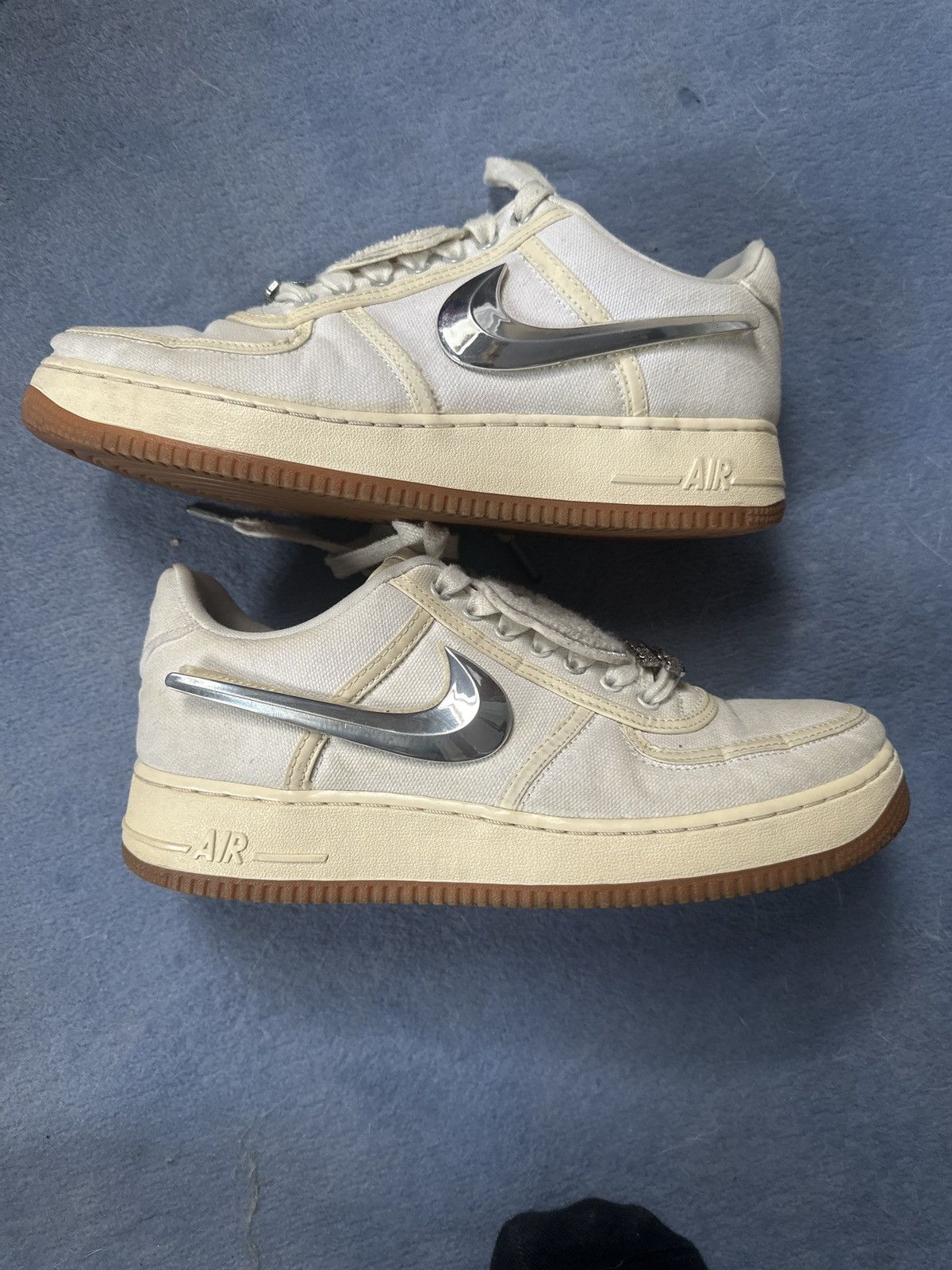 Nike air force 1 low x travis scott „sail”