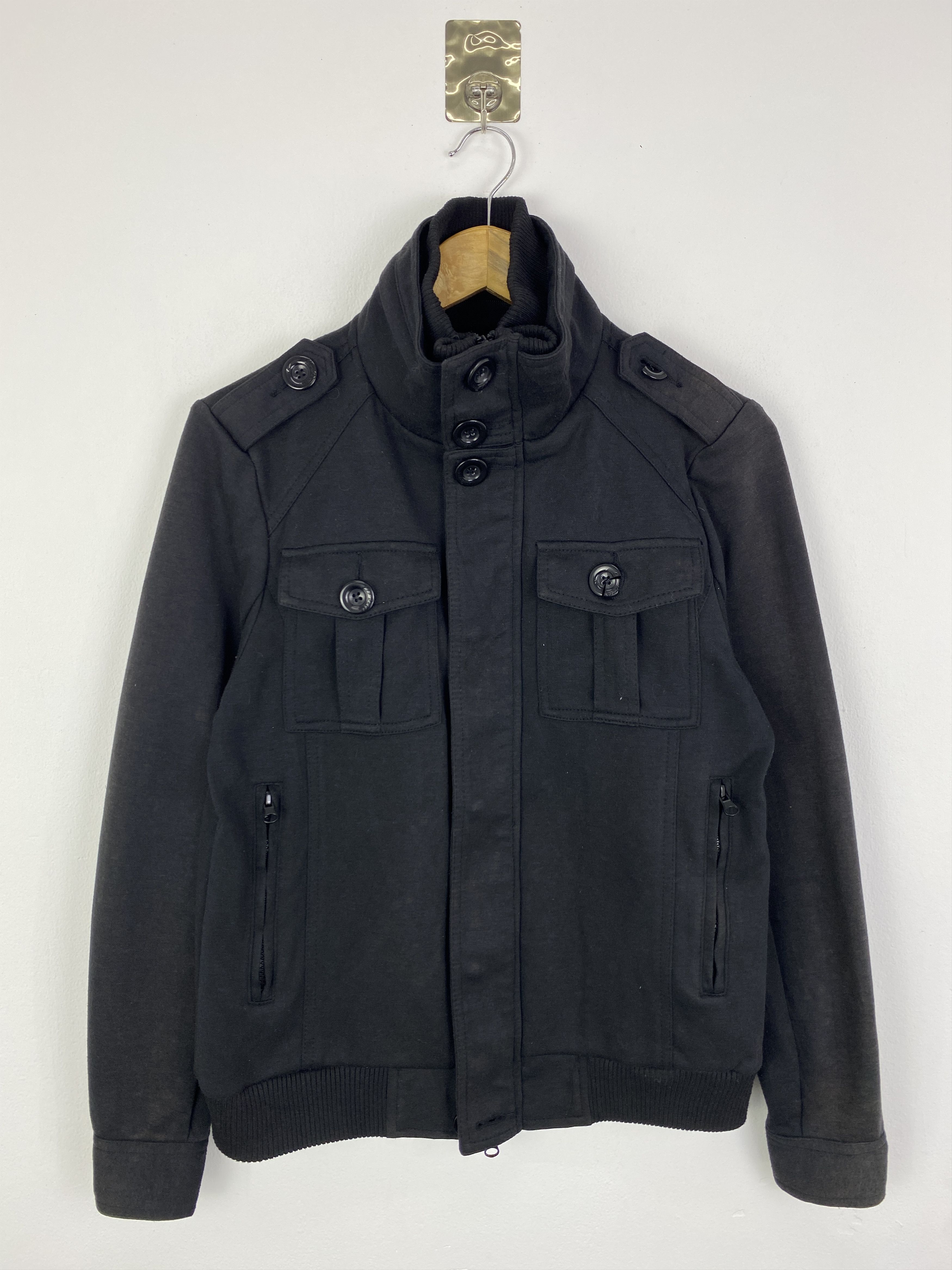 Von Dutch Vintage Von Dutch Multi Pocket Zipper Up Jacket J0012 Size US M / EU 48-50 / 2 - 1 Thumbnail