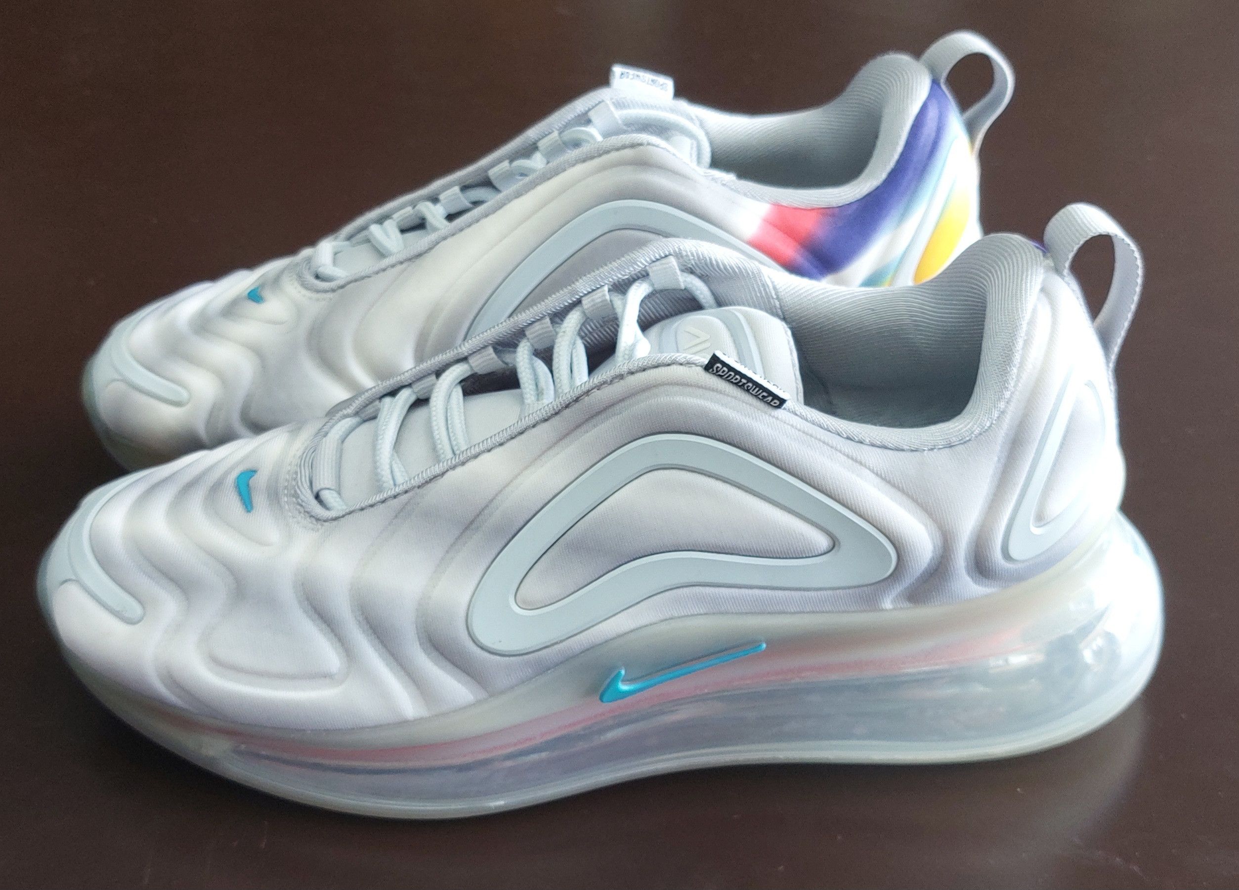 Nike Nike Air Max 720 Airbrush 2019 Size US 7.5 / IT 37.5 - 2 Thumbnail