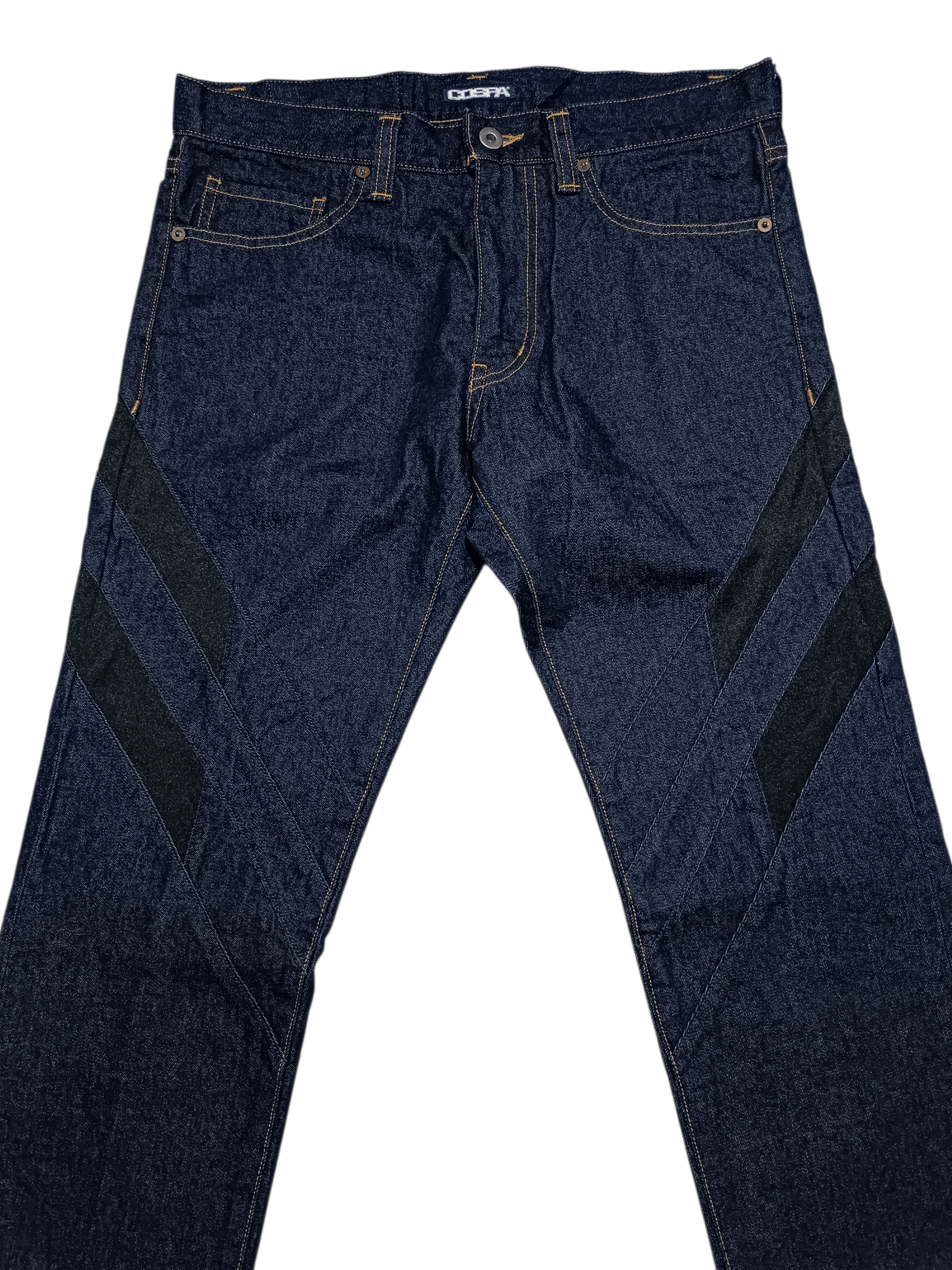 Japanese Brand COSPA Evangelion Raw Denim Jeans Dark Indigo Design Japan Size US 30 / EU 46 - 2 Thumbnail
