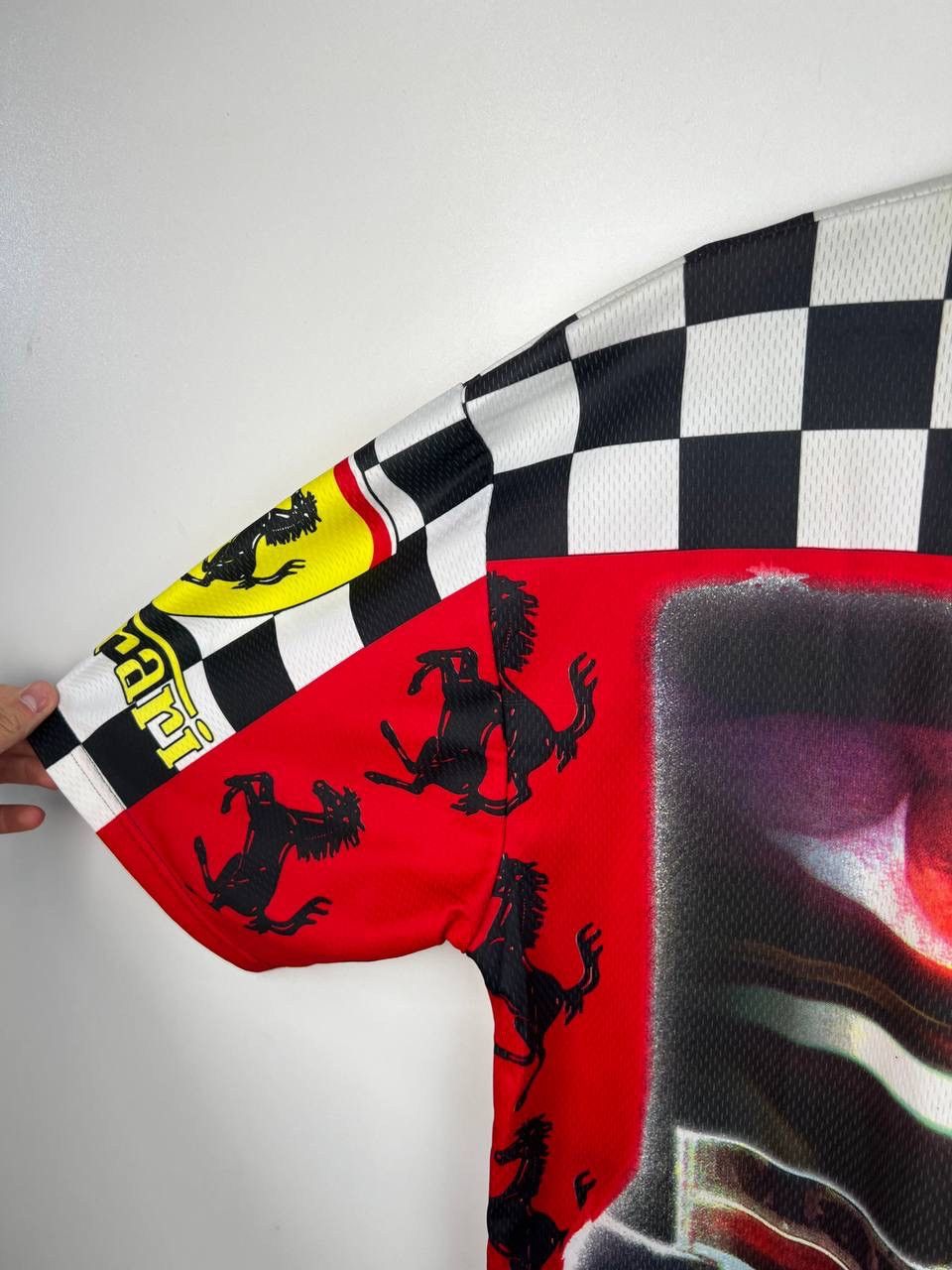 Vintage Ferrari Michael Schumacher 90s vintage t-shirts size Xxl Size US XXL / EU 58 / 5 - 6 Thumbnail