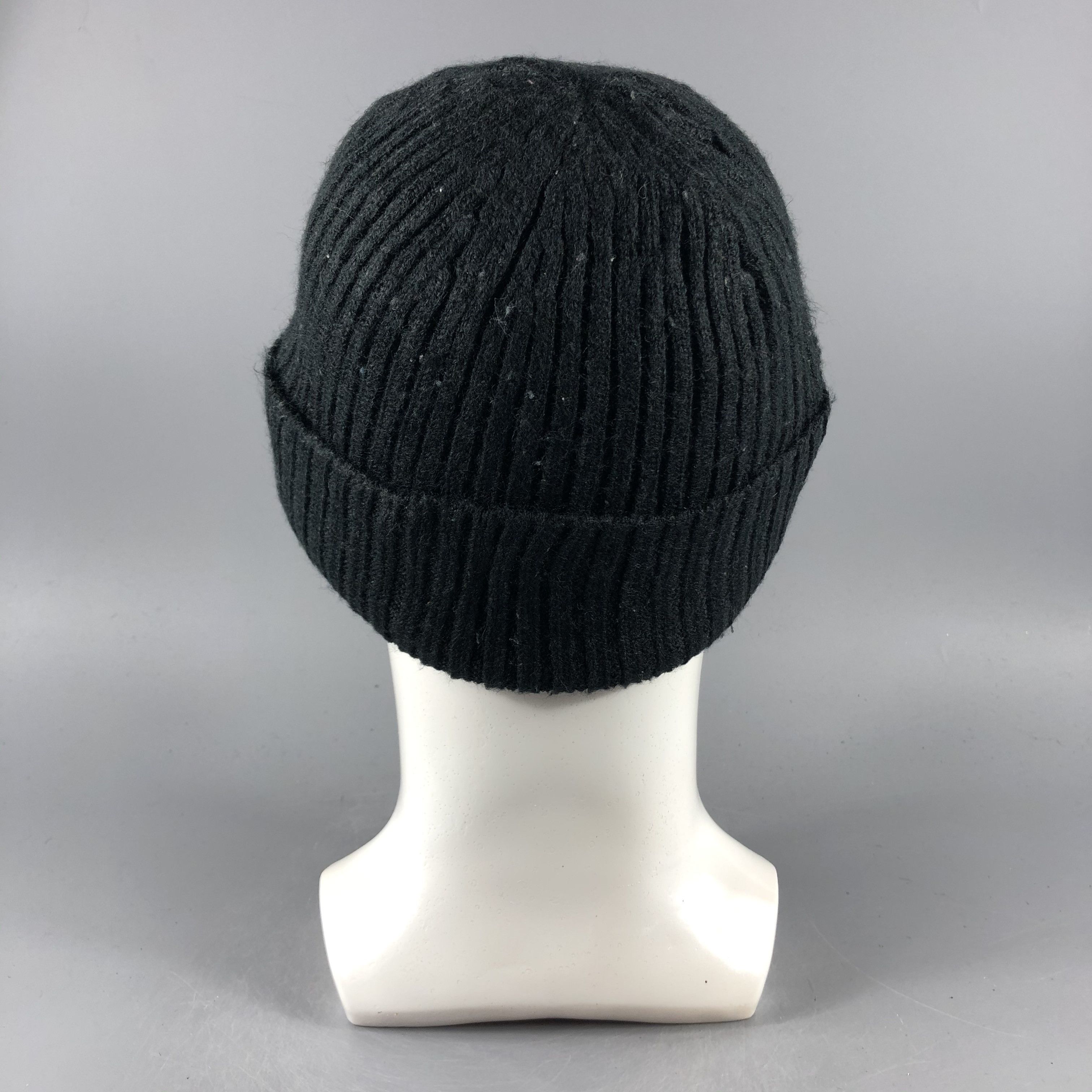 Stussy × Vintage Stussy Skateboard Black Beanie Snow Hat Snow Cap -D798 Size ONE SIZE - 2 Thumbnail