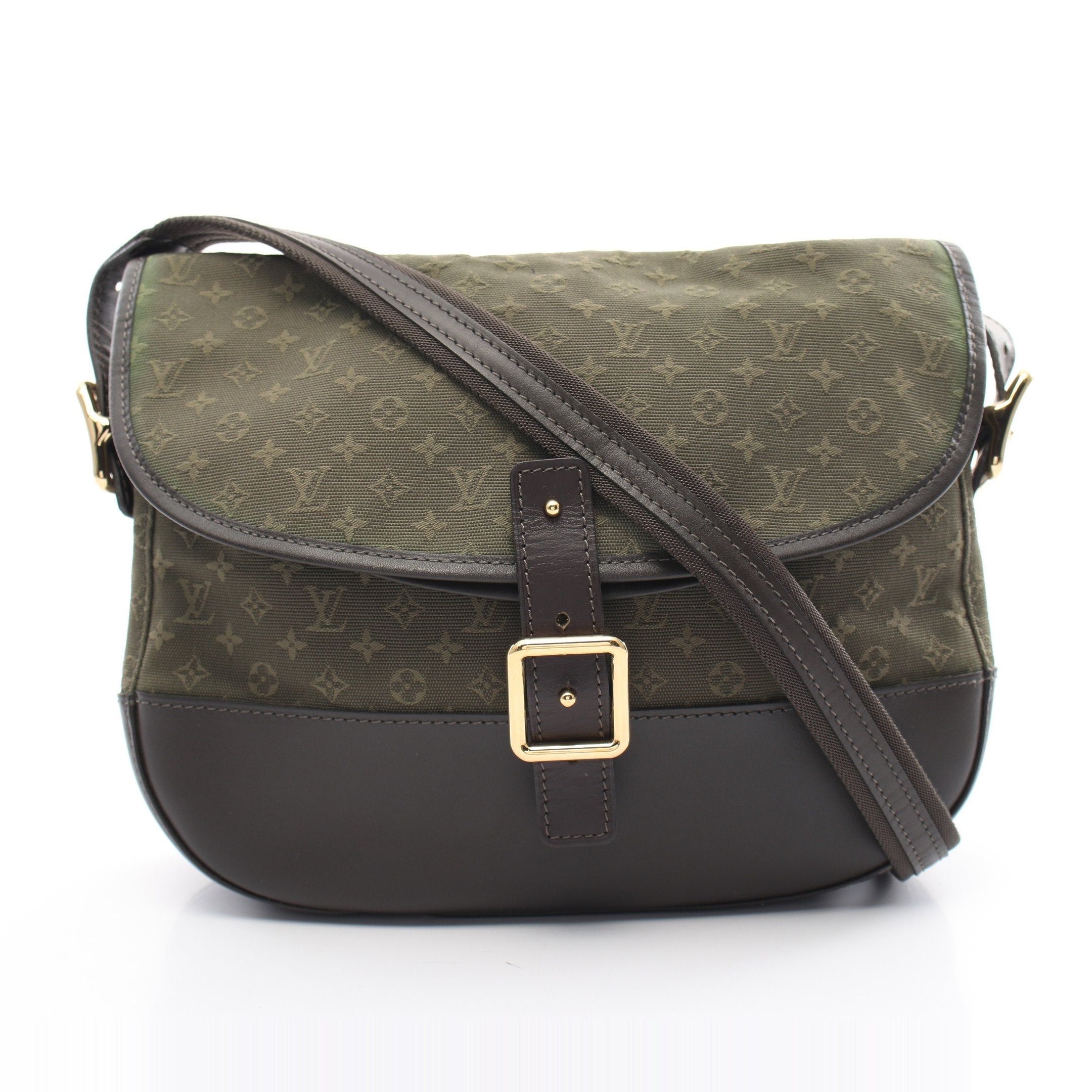 Louis Vuitton Louis Vuitton Belanger Monogram Mini Tst Khaki Shoulder Bag Canvas Leather Green Size ONE SIZE - 1 Thumbnail