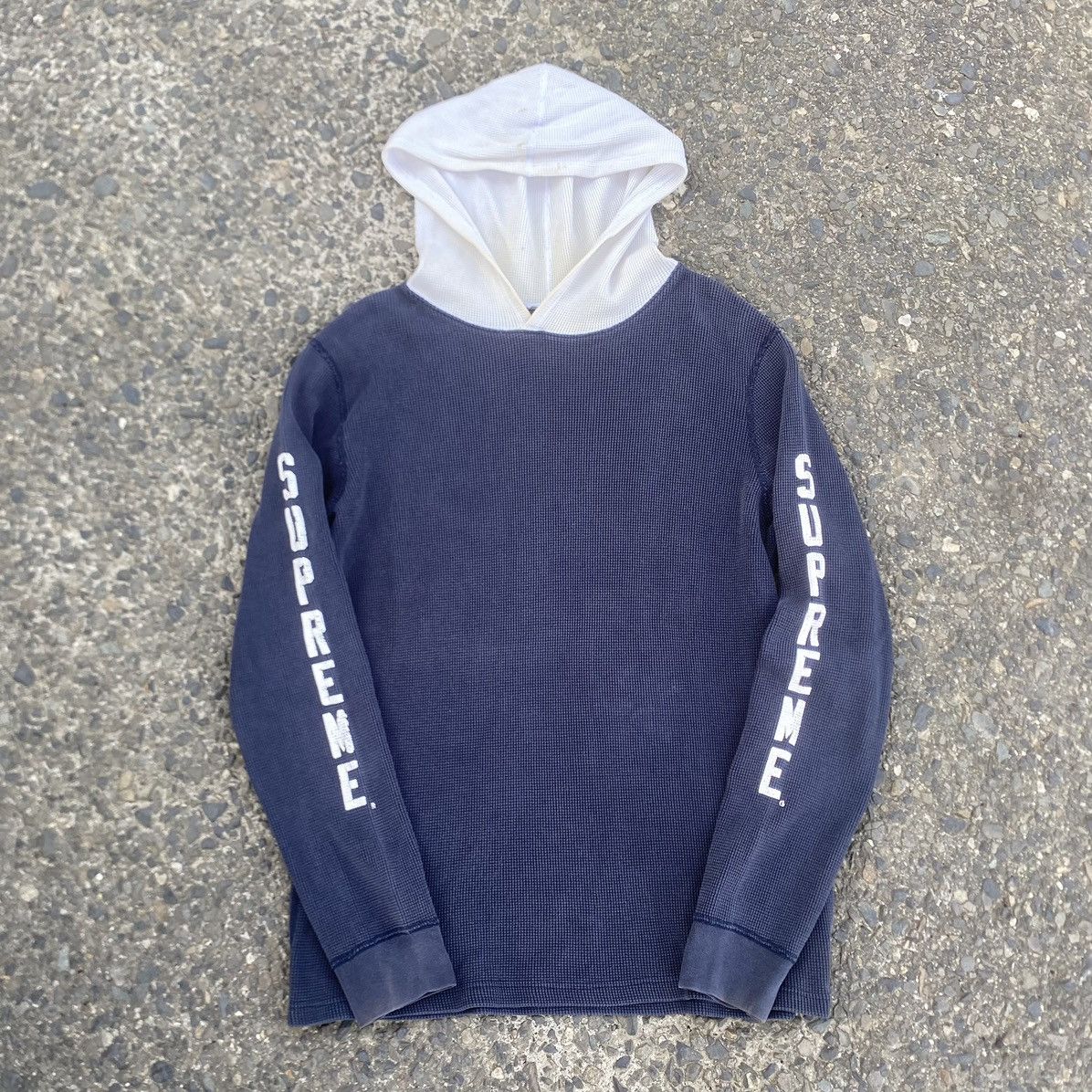 Supreme Supreme Thermal waffel Hoodie Size US M / EU 48-50 / 2 - 1 Thumbnail