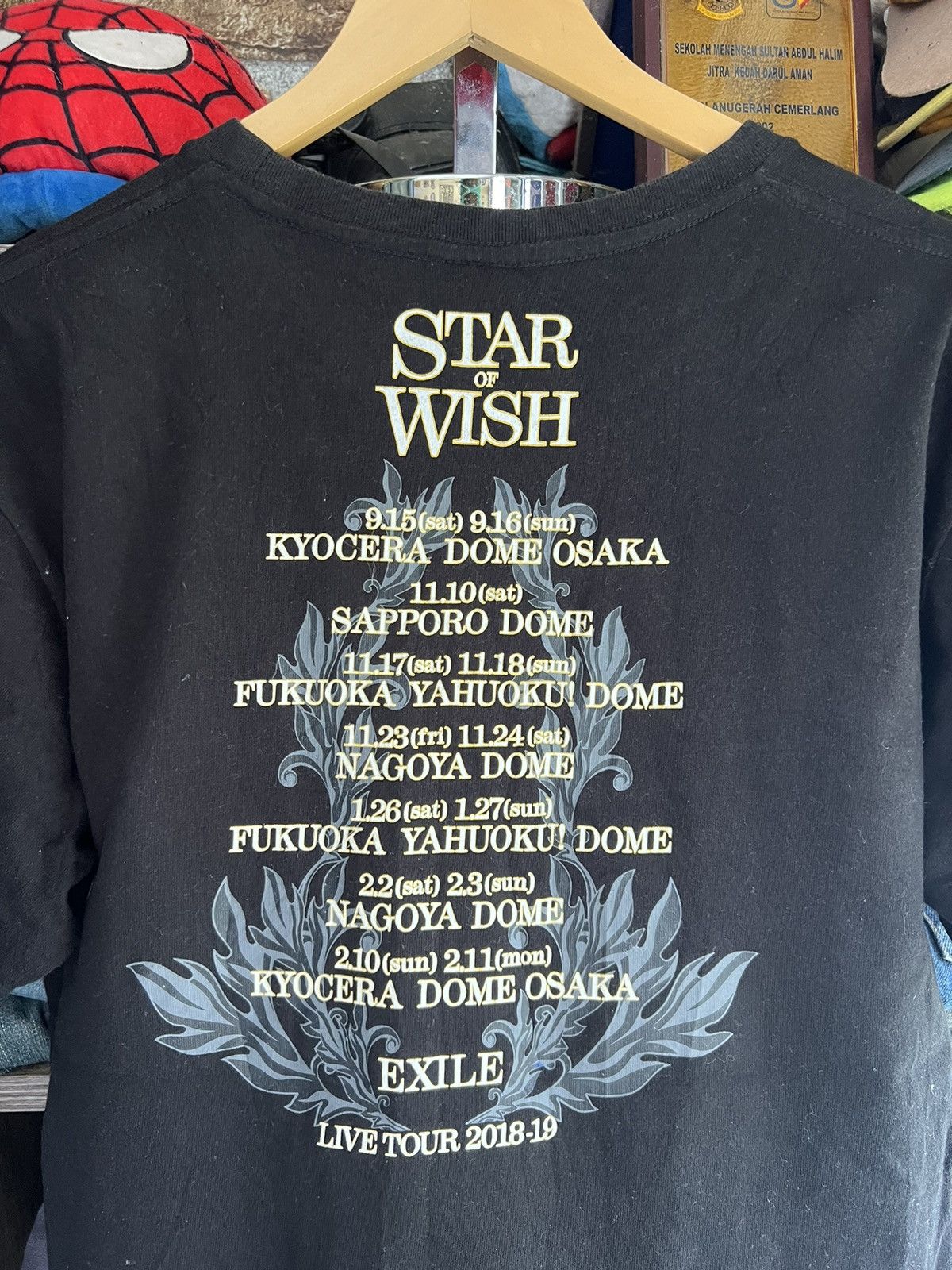 Band Tees 🔥Exile Japanese Band Star of Wish Live Tour Tee Size US M / EU 48-50 / 2 - 11 Thumbnail