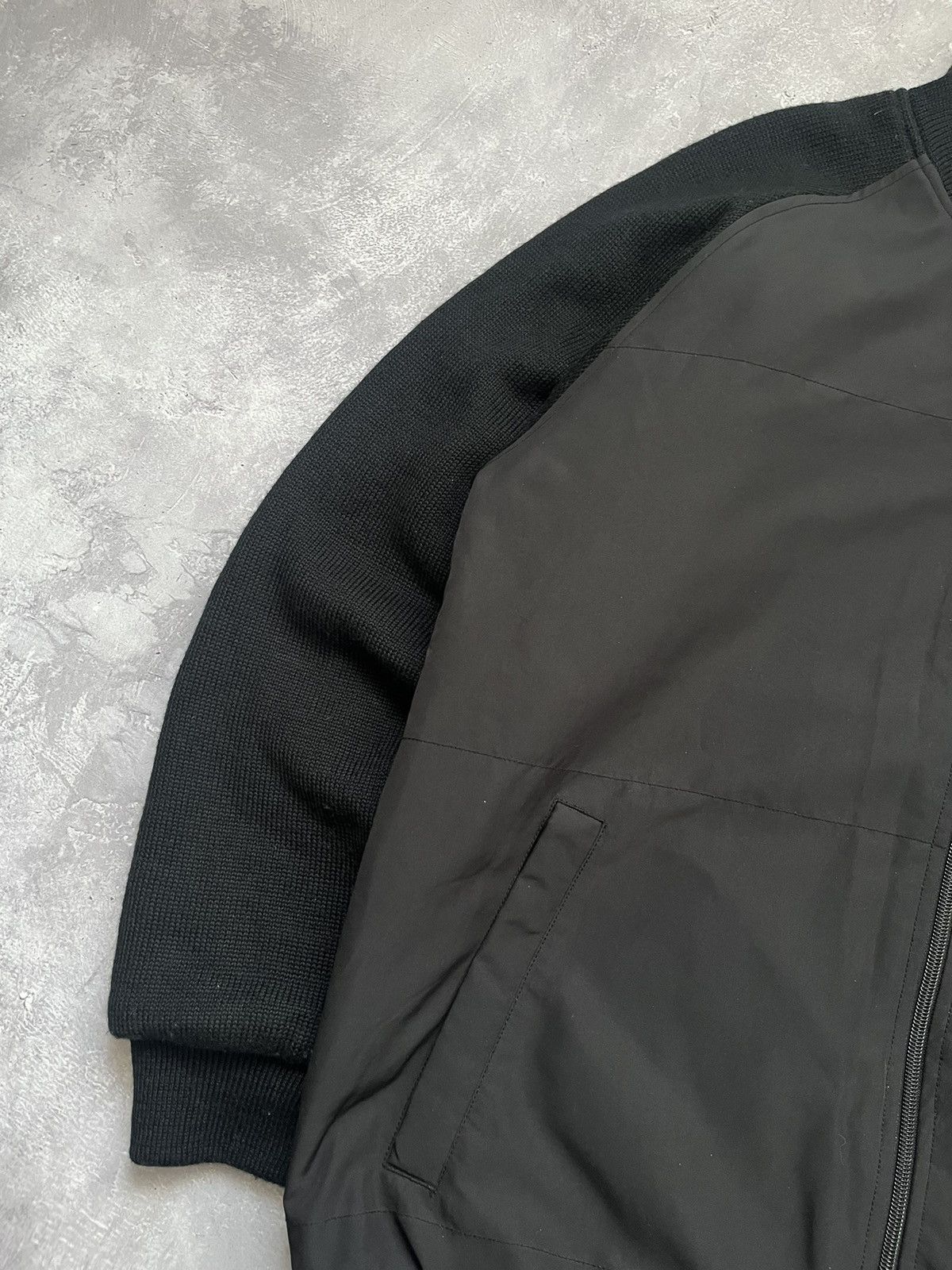 Oakley 90s Vintage Oakley Jacket Black Knitted Sleeve Size US L / EU 52-54 / 3 - 3 Thumbnail