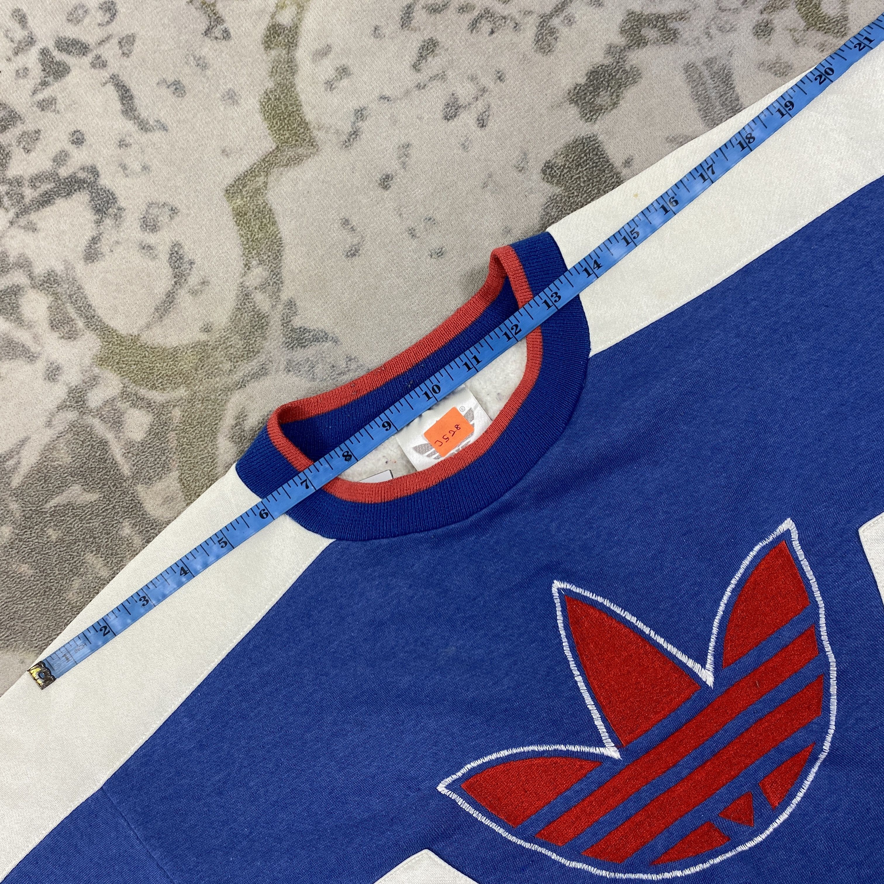 Japanese Brand Vintage adidas Big Logo Sweatshirt Jacket- J528 Size US S / EU 44-46 / 1 - 4 Thumbnail