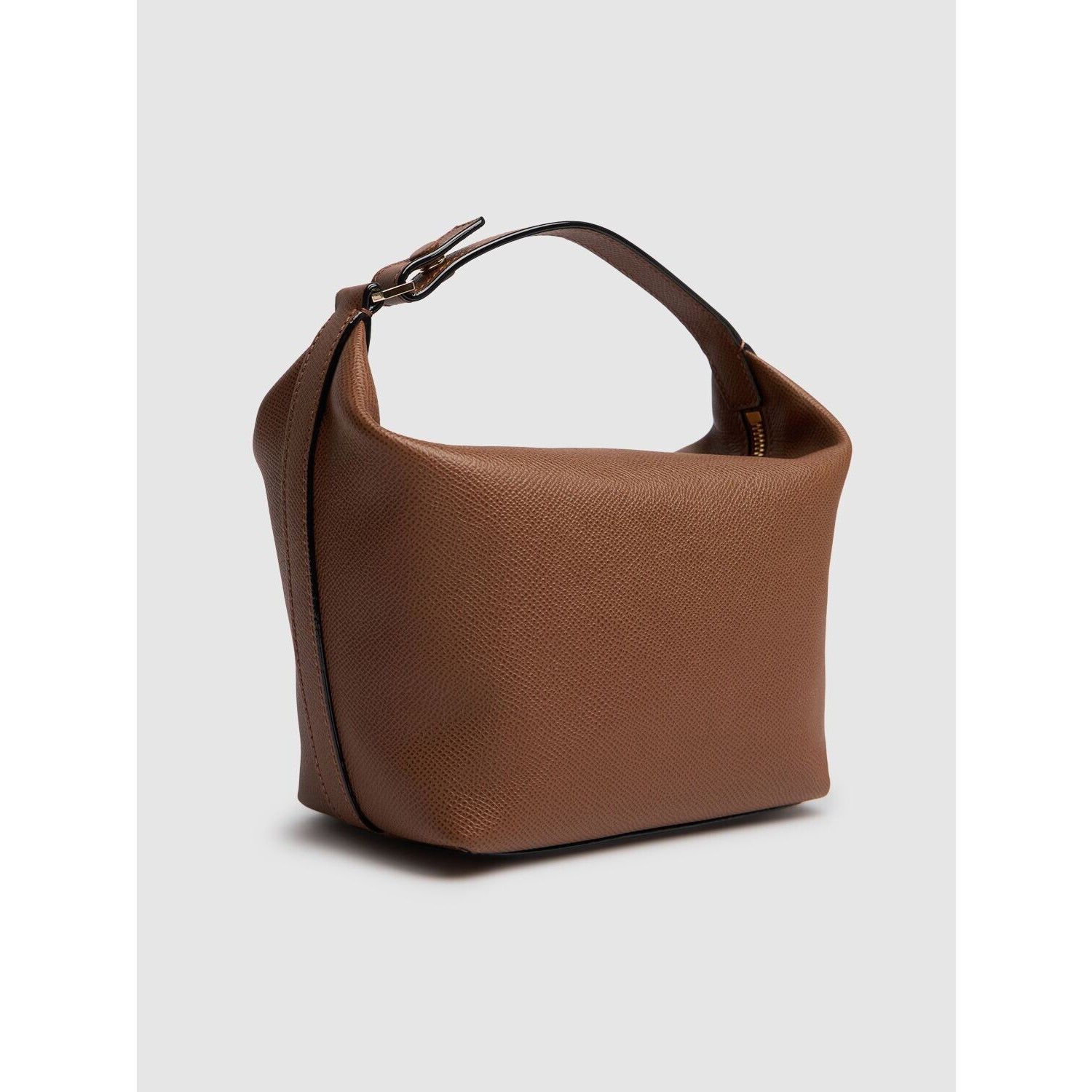 Valextra VALEXTRA Mochi Mini $1550 Chocolate Brown Leather Top Handle Size ONE SIZE - 2 Thumbnail