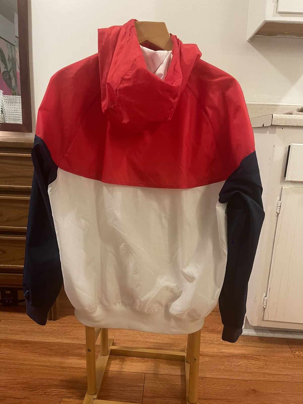 Nike Nike Windrunner Colorblock Jacket – Red, White, and Navy Size US M / EU 48-50 / 2 - 5 Thumbnail
