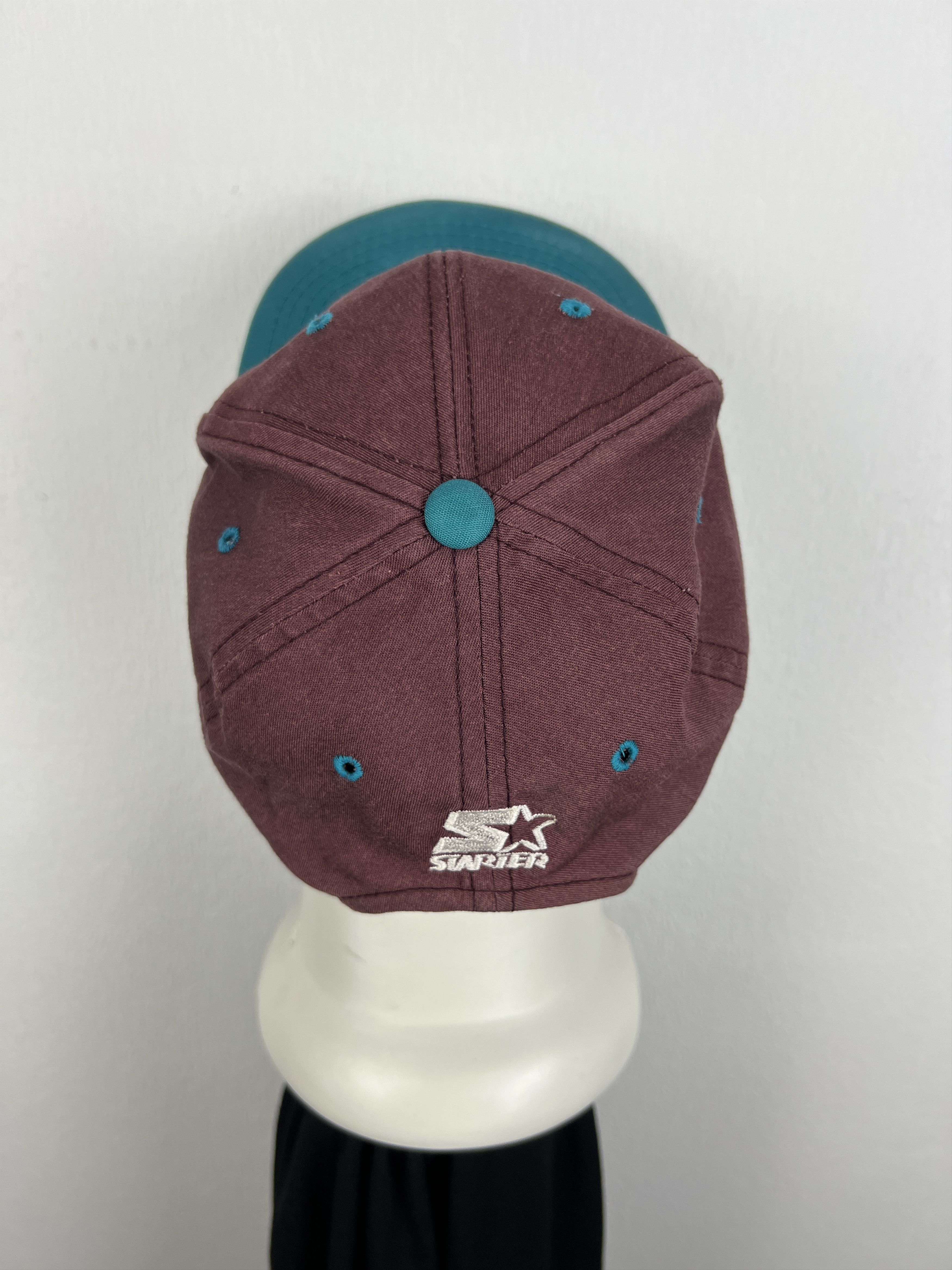 Starter Starter Anaheim Mighty Ducks NHL Snapback Hat Cap Size Small Size ONE SIZE - 7 Thumbnail