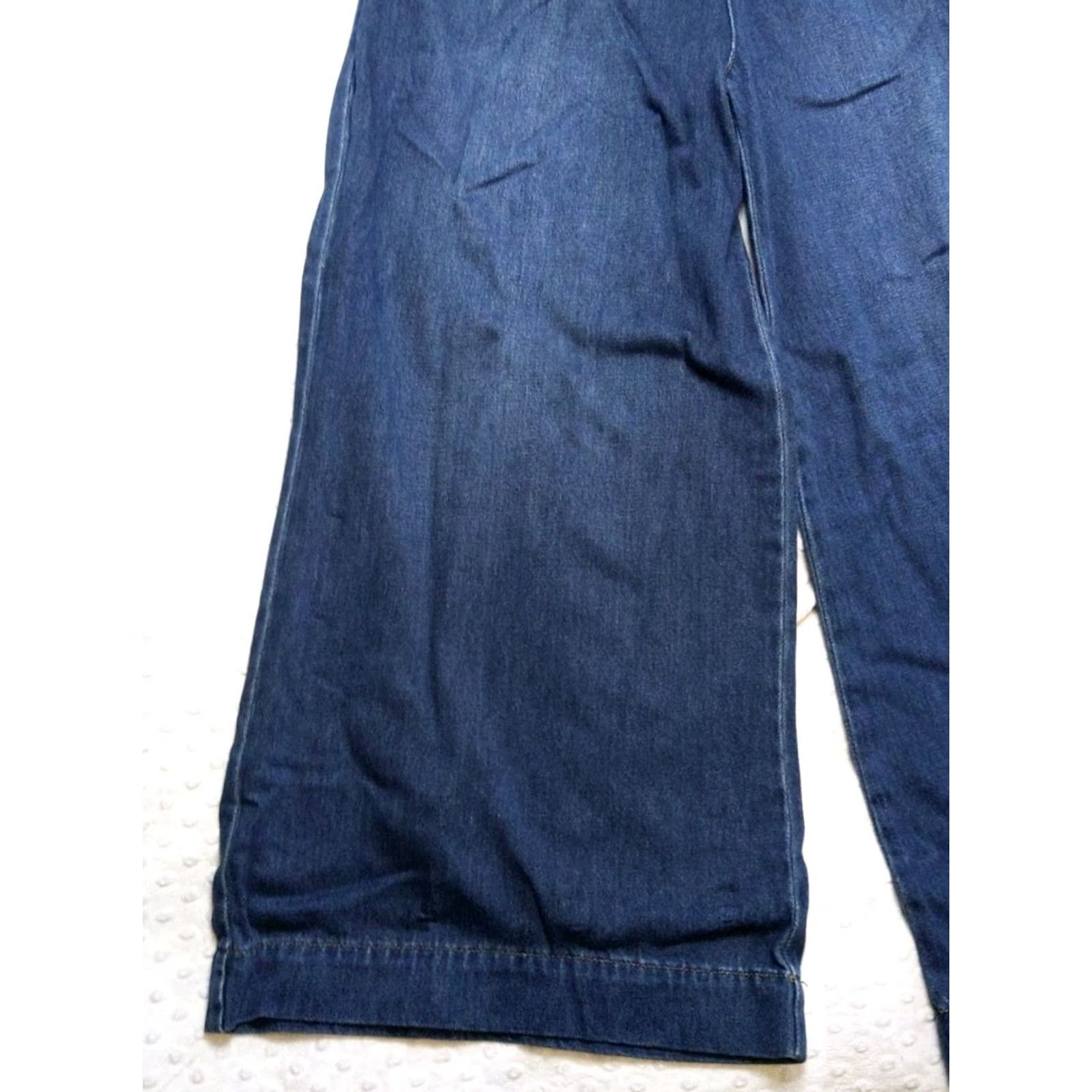 Denime UMGEE Blue Jean XL Wide Leg Stretch Waist Denim Size 5 15" Wide Leg NWT Jeans Womens Urban Boho 90s Streetwear Bathroom: no Size 27" / US 4 / IT 40 - 3 Thumbnail