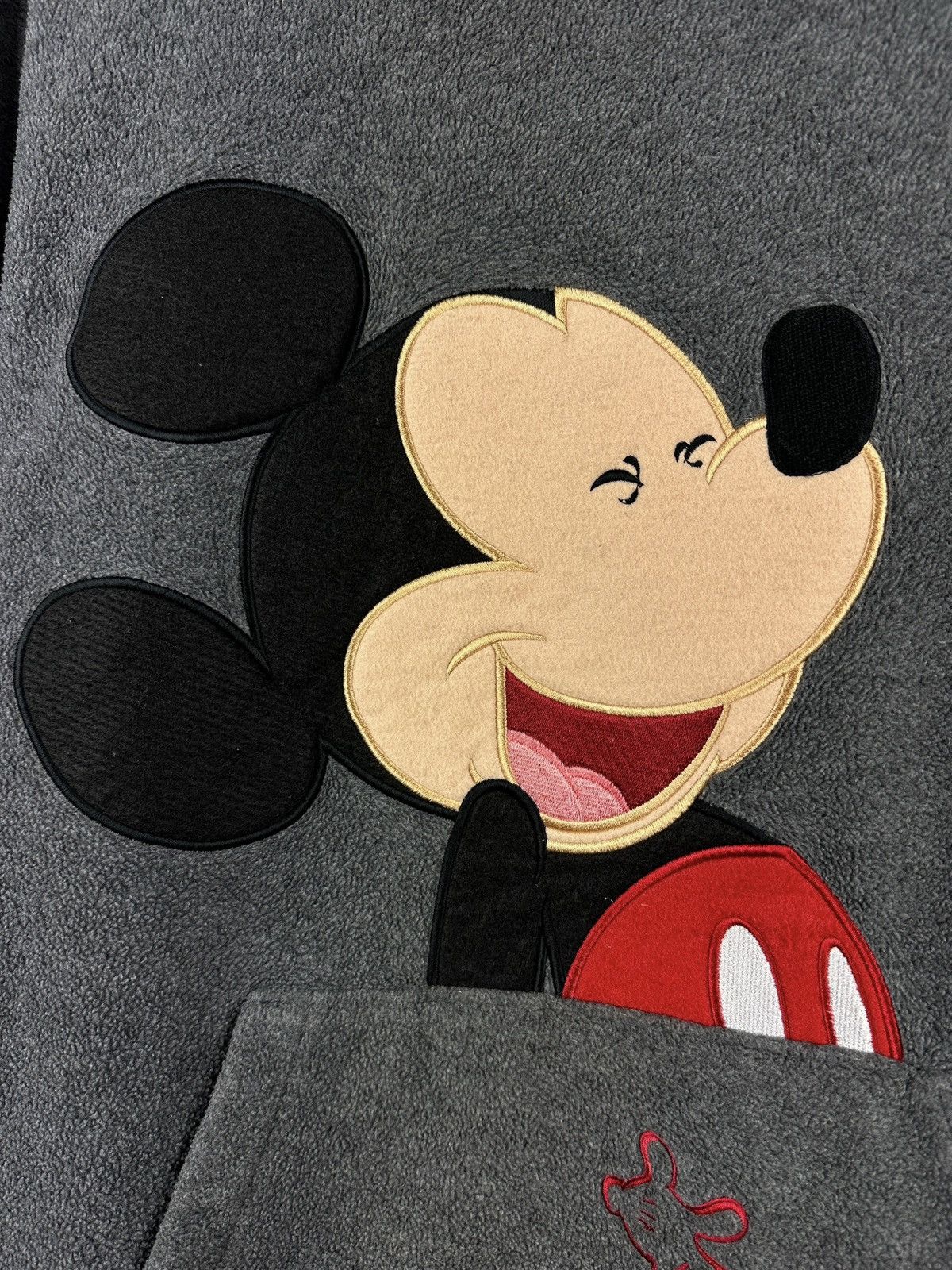 Disney Vintage Disney Mickey Mouse Fleece Hoodie Size US S / EU 44-46 / 1 - 6 Thumbnail