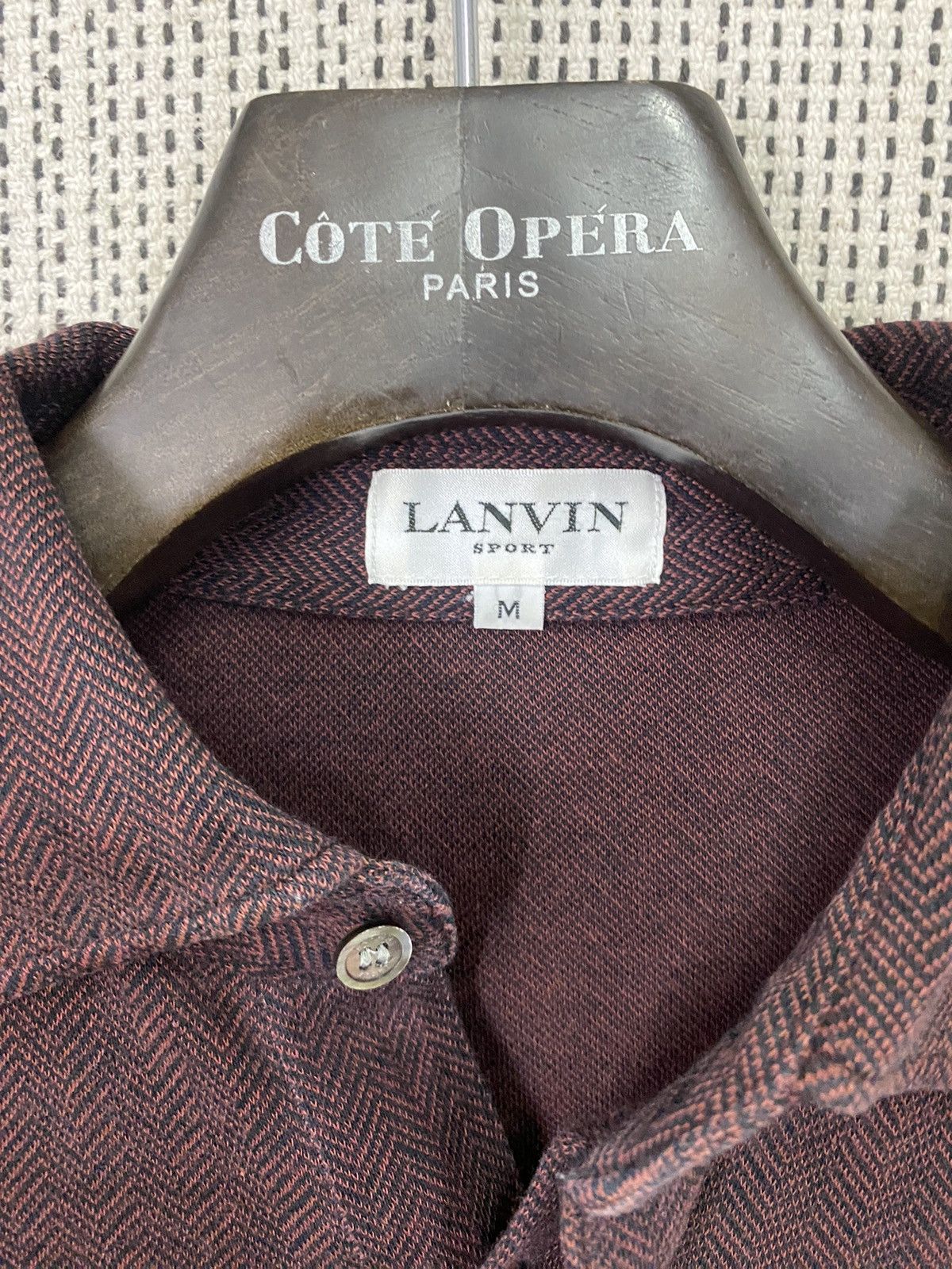 Lanvin Vintage lanvin polo shirt longsleeve size m Size US M / EU 48-50 / 2 - 4 Thumbnail