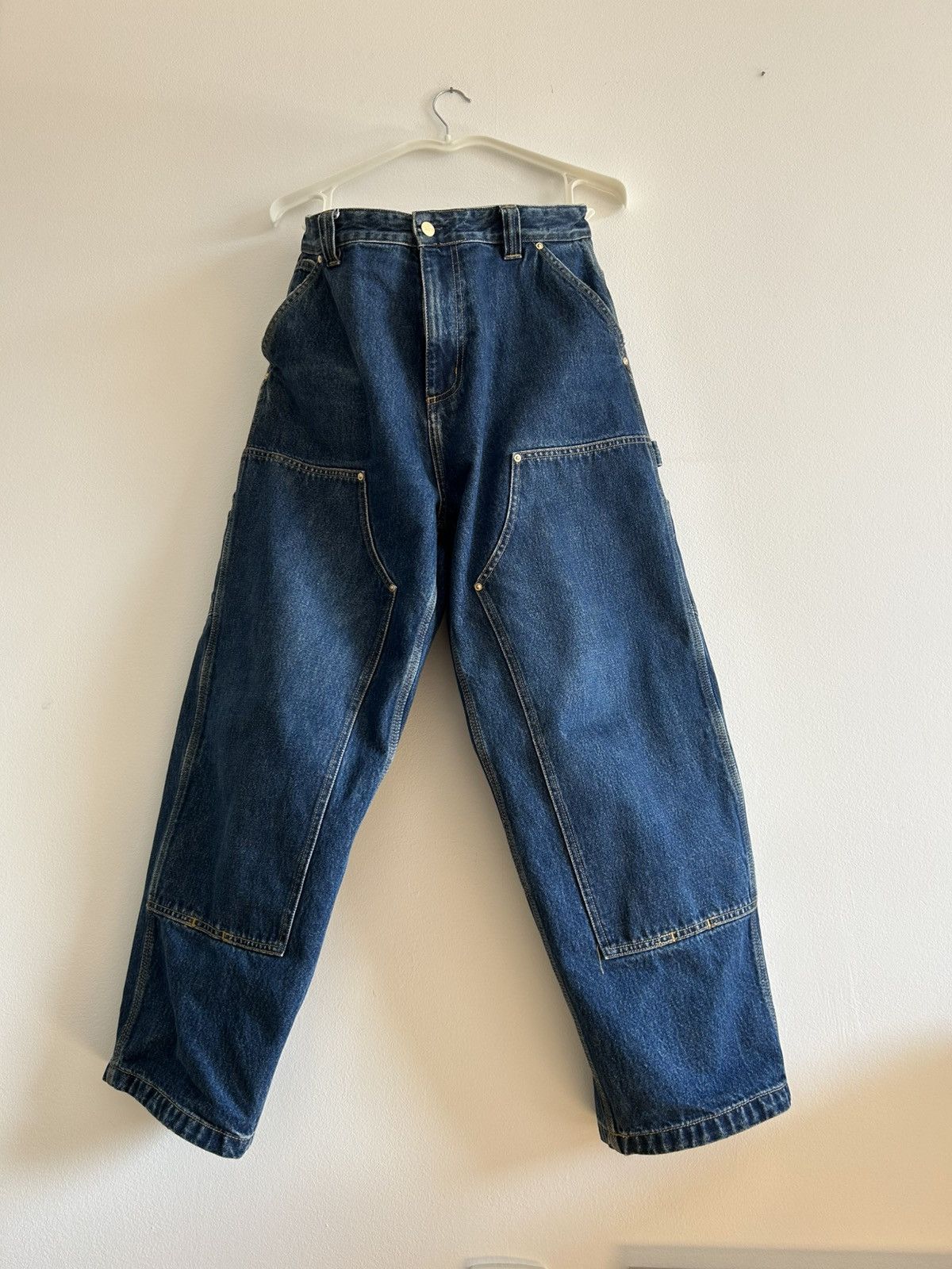 Carhartt × Carhartt Wip Carhartt wip double knee heart logon pants