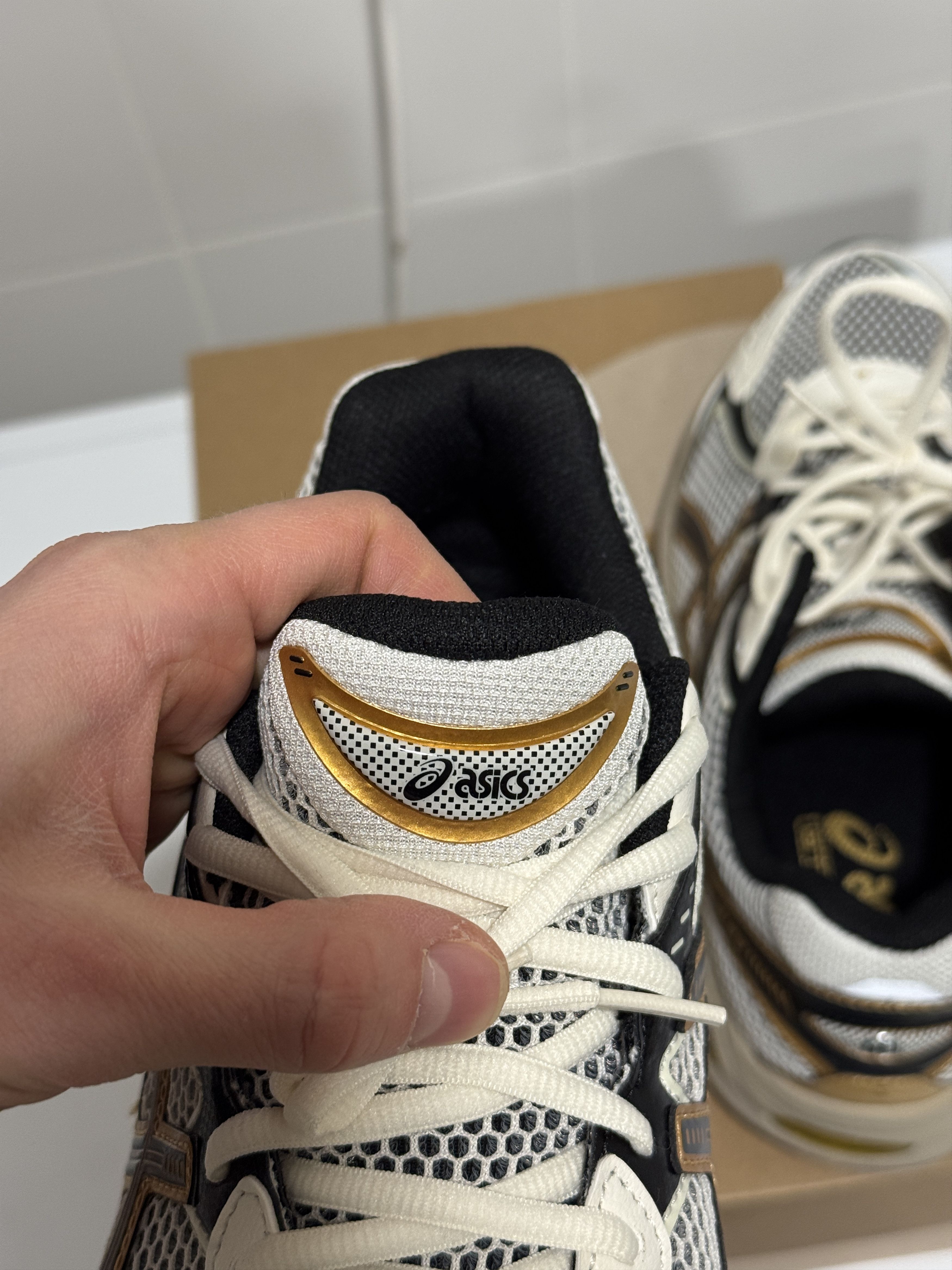 Asics Asics GT-2160 Cream / Pure Gold sneakers EU43.5 Size US 9.5 / EU 42-43 - 9 Thumbnail