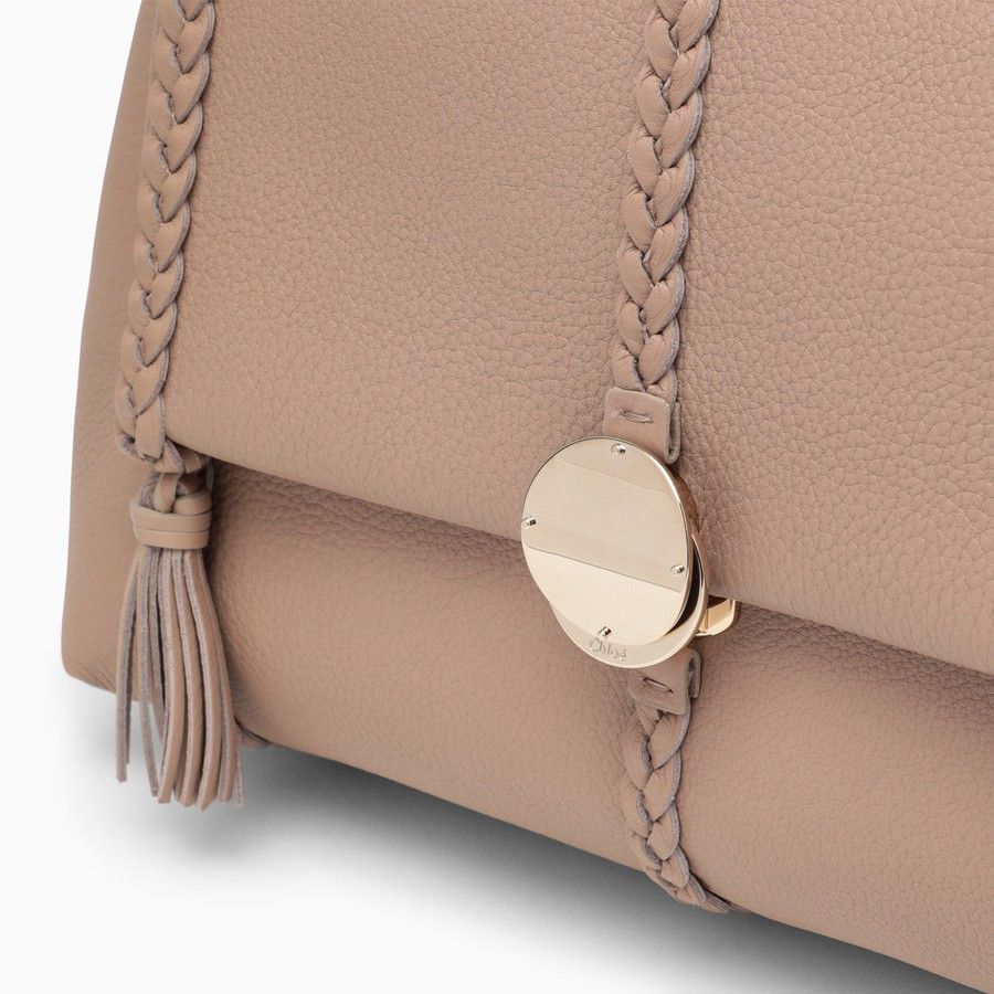 Chloe o1d2blof0824 Size : OS / Leather Shoulder Bags in Beige Size ONE SIZE - 5 Thumbnail