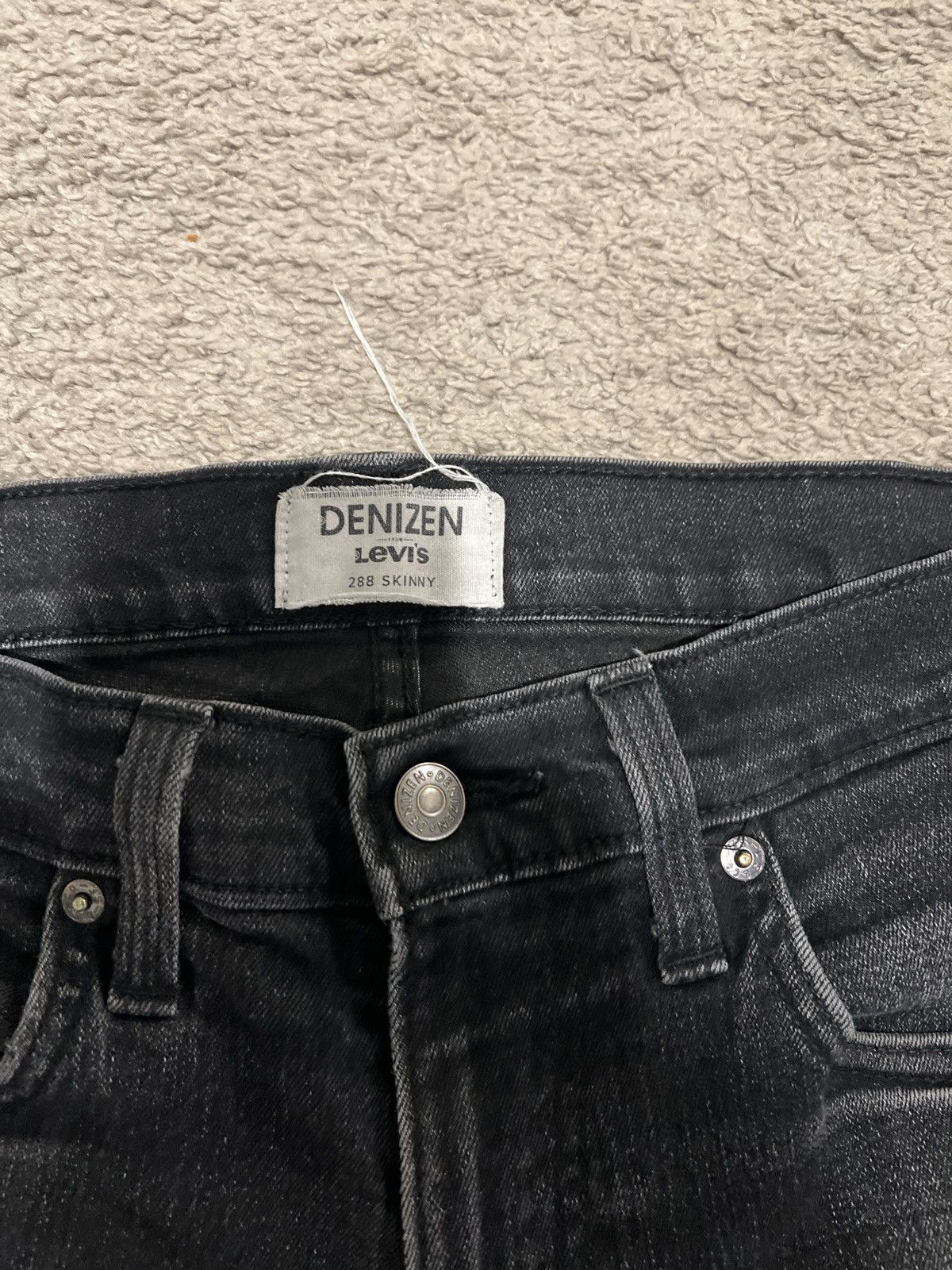 Levi's Skinny Black Levi Jeans Size US 30 / EU 46 - 2 Thumbnail