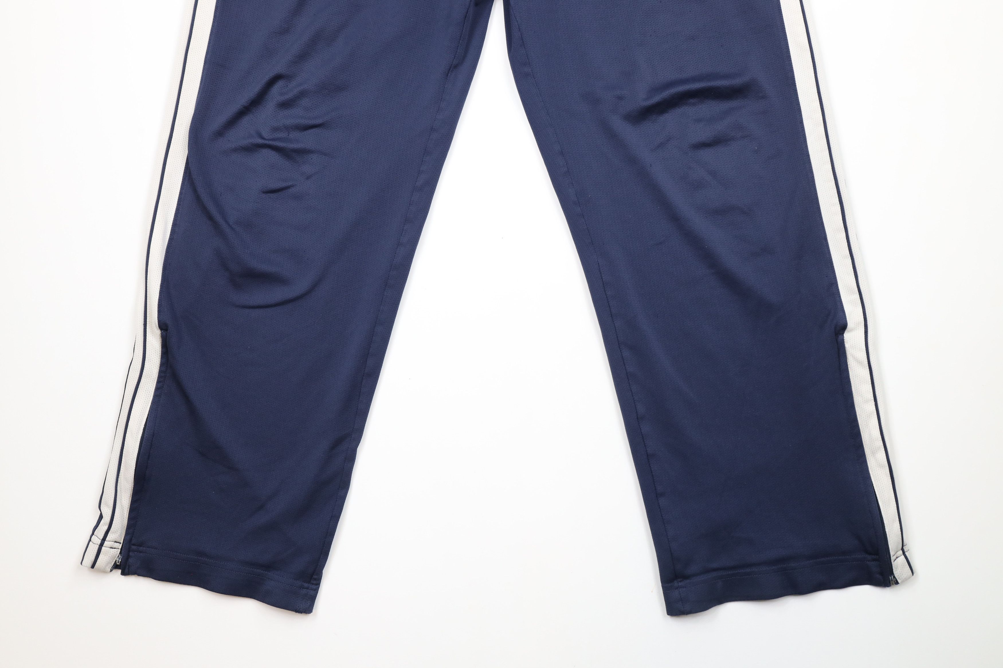 Nike Vintage Nike Basketball Wide Leg Sweatpants Pants Blue Size US 36 / EU 52 - 4 Thumbnail