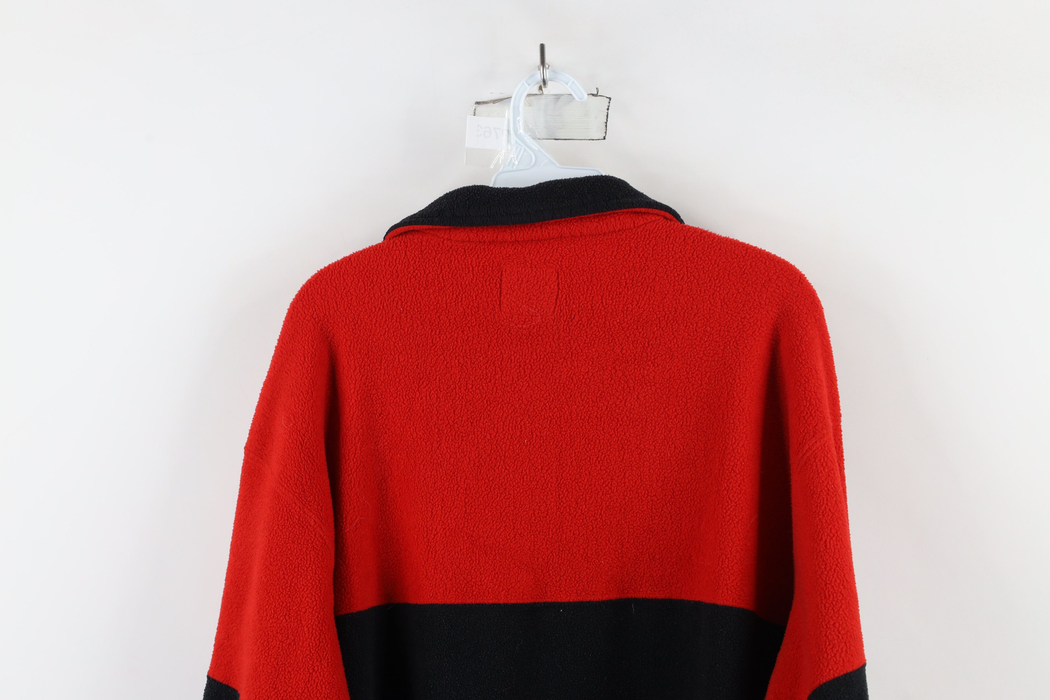 Vintage Vintage 90s Wings Hockey Half Zip Fleece Pullover Sweater Size US L / EU 52-54 / 3 - 9 Thumbnail