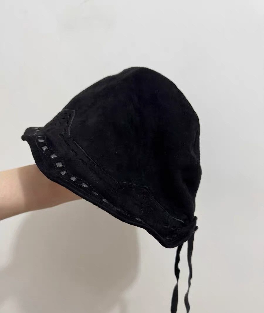 Number (N)ine Number (N)ine takahiro miyashita hat. Suede, short brim Size ONE SIZE - 4 Thumbnail