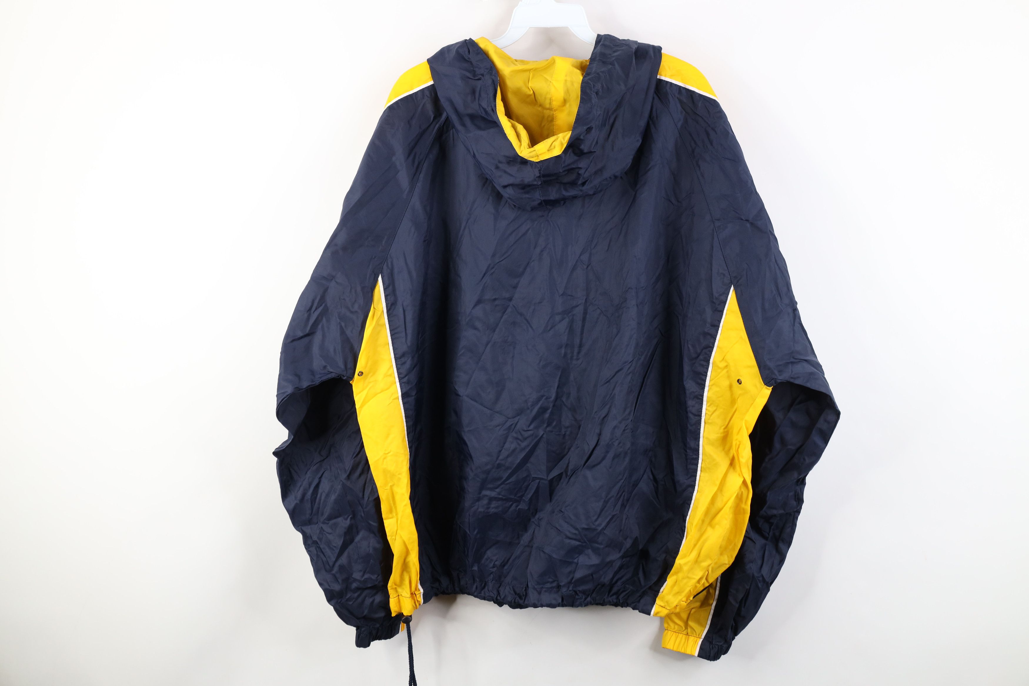 Vintage Vintage 90s University of Michigan Packable Anorak Jacket Size US XL / EU 56 / 4 - 13 Thumbnail