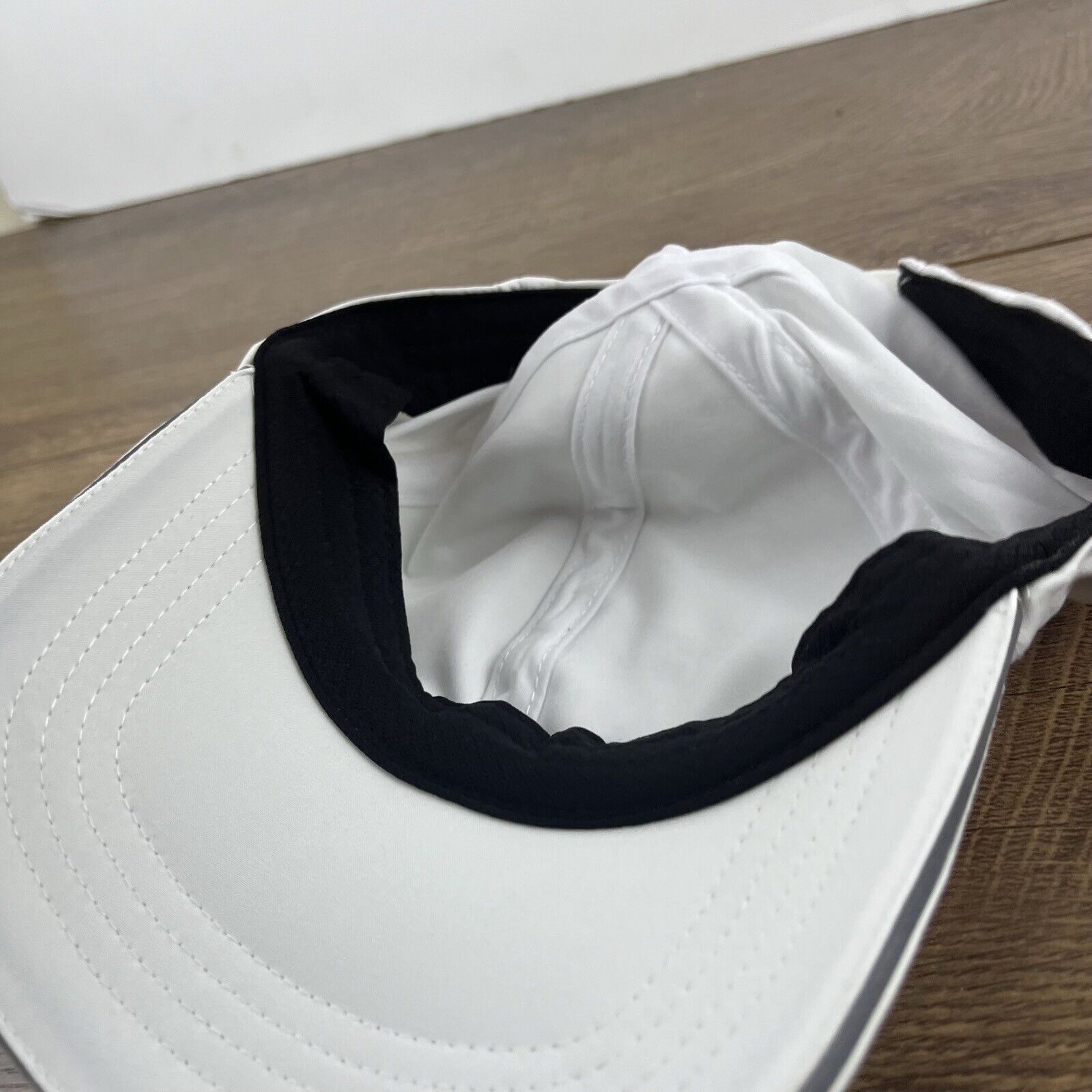 Other White Running Hat Adult Cap Athletic White Cap Hat Adjustabl Size ONE SIZE - 12 Thumbnail