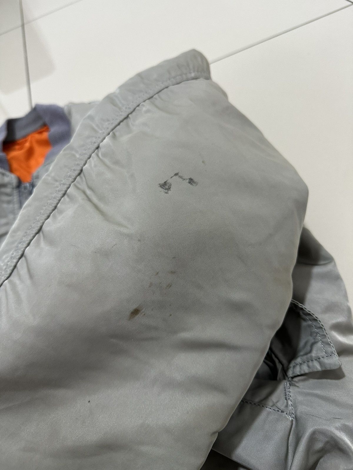 Alpha Industries × Vintage Vintage 90’s Alpha Industries MA-1 Flight Jacket Design Size US L / EU 52-54 / 3 - 9 Thumbnail