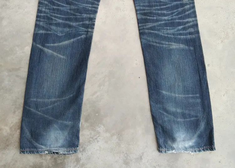 Japanese Brand Vintage Edwin Distressed Jeans 33x32 Size US 33 - 5 Thumbnail