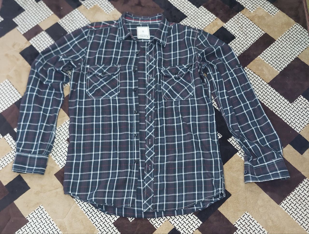 Theory Theory Flannel Shirt Size US S / EU 44-46 / 1 - 1 Thumbnail