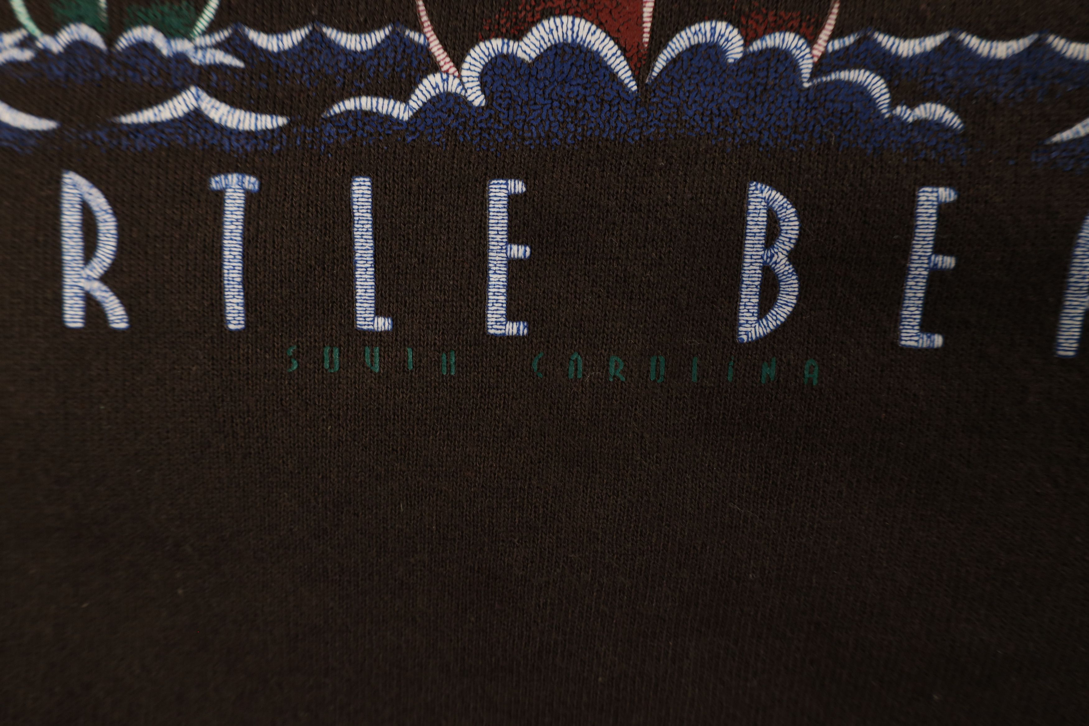 Vintage Vintage 90s Streetwear Beach Sailing Sailboat Sweatshirt USA Size US XL / EU 56 / 4 - 5 Thumbnail