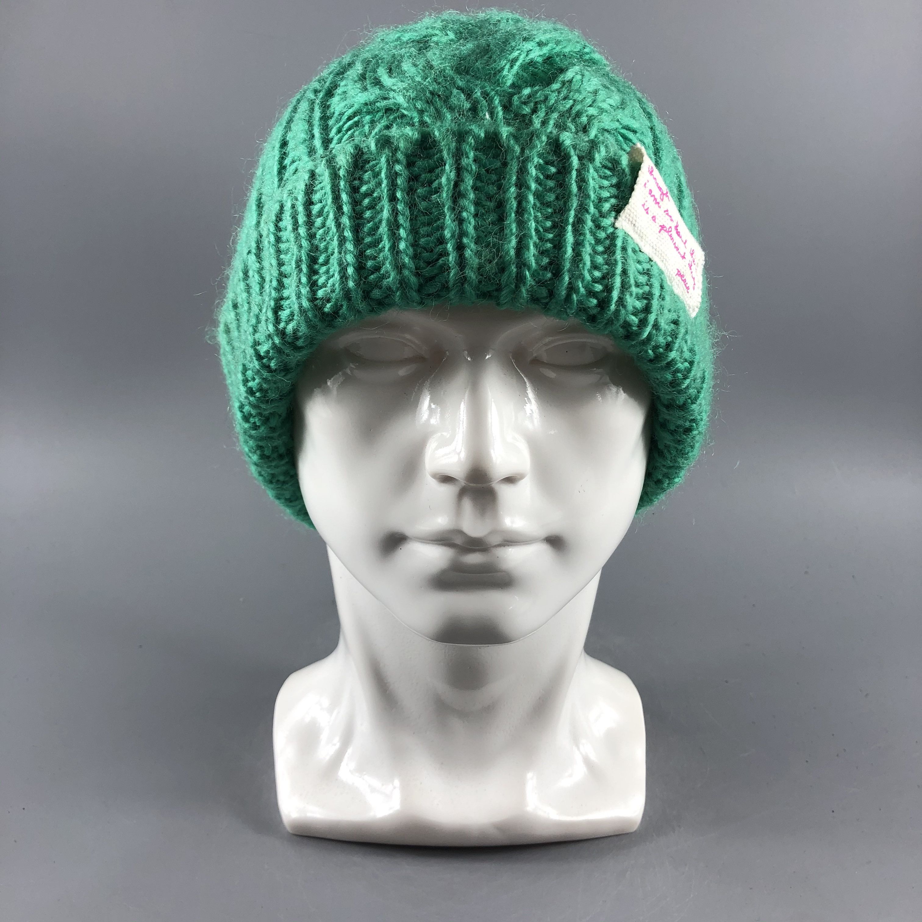 Japanese Brand × Vintage Testify Aran Isle PomPom Beanie Snow Hat Snow Cap -D603 Size ONE SIZE - 10 Thumbnail