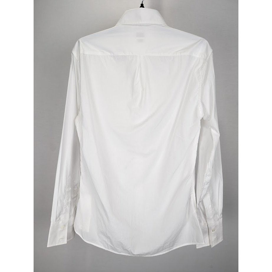 Brunello Cucinelli o1rshd1 CC20 Button Shirt in White Size US S / EU 44-46 / 1 - 10 Thumbnail