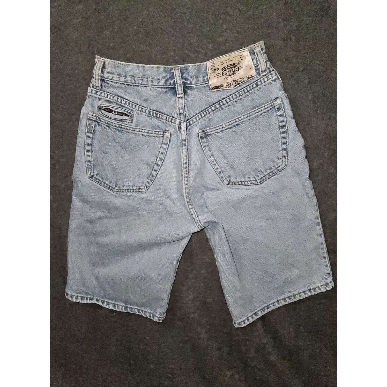 Pepe Jeans VINTAGE Pepe Jeans Shorts Mens 28 Blue Denim Bermuda 90s Made USA Pepe Co Mens Size US 28 / EU 44 - 7 Thumbnail