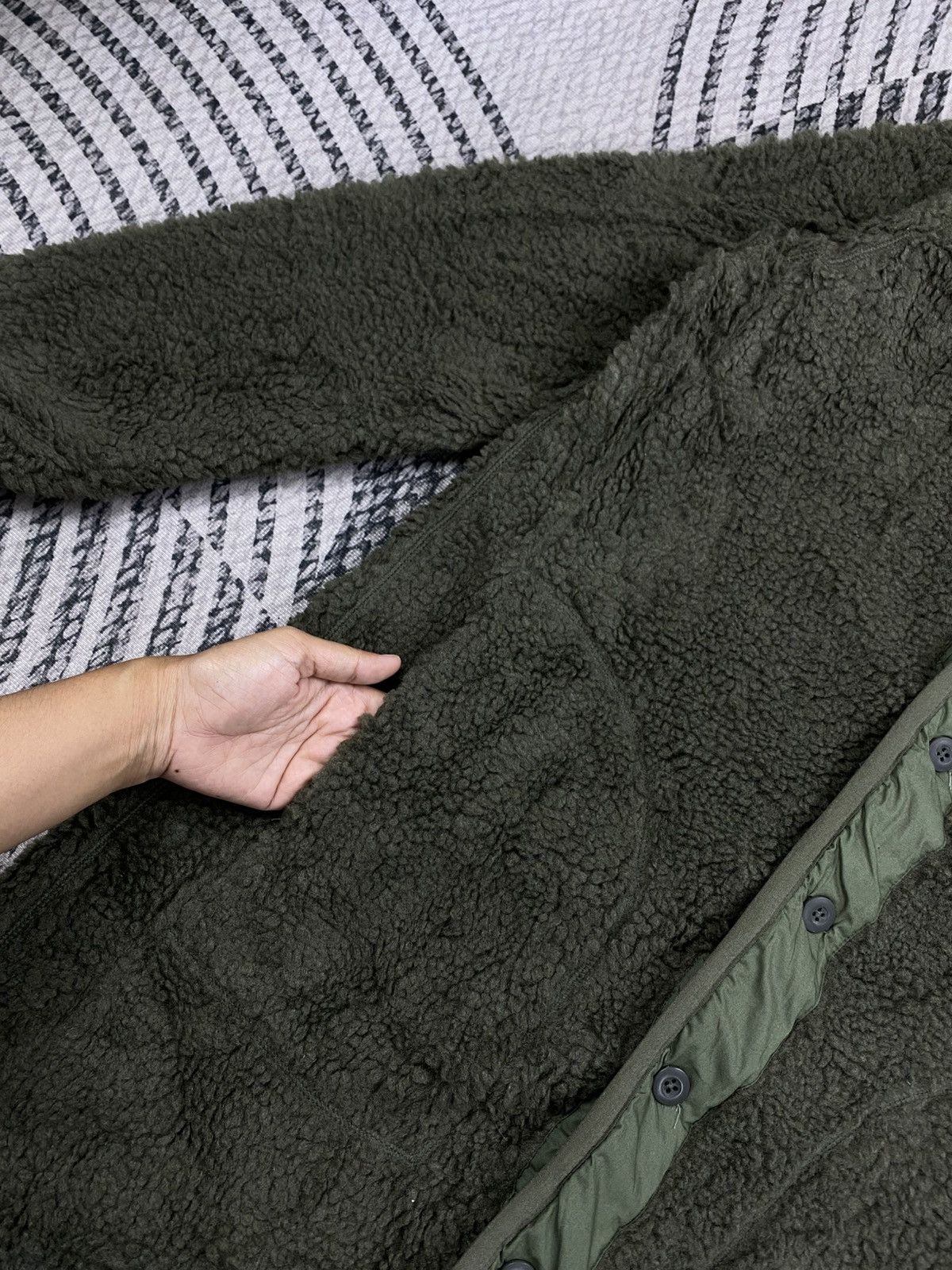 Wild Things Wild Things Sherpa Buttoned Long Jacket Size US M / EU 48-50 / 2 - 7 Thumbnail