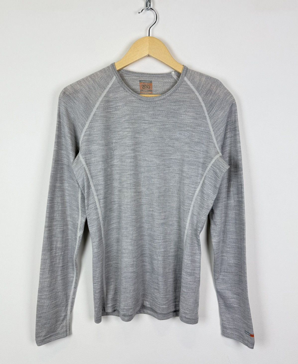 Icebreaker Icebreaker 200 Thermal Base Layer Long Sleeve Shirt Top Size L / US 10 / IT 46 - 1 Thumbnail