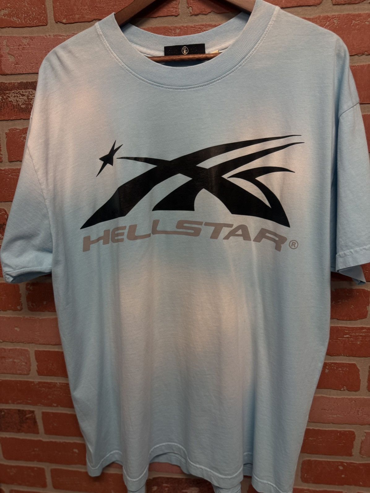 HELLSTAR Hellstar “Baby Blue” Tee Shirt Size XL (NEW) Authentic Size US XL / EU 56 / 4 - 3 Thumbnail