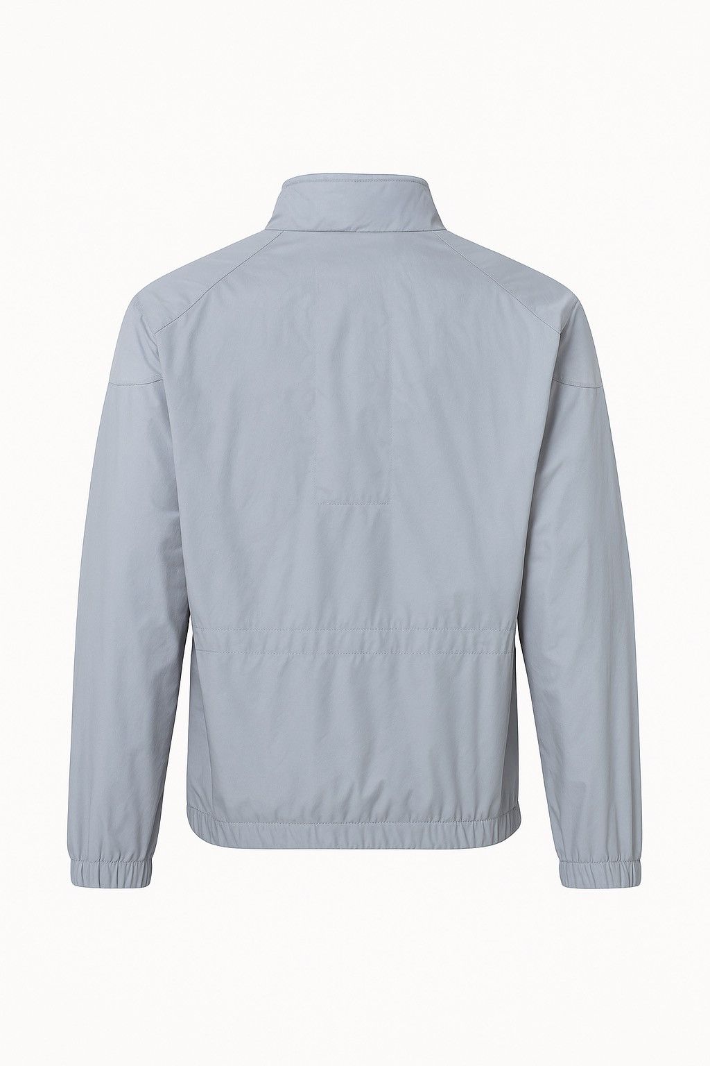 291295=Homme Vintage 291295-Homme Light Grey Nylon Jacket – Minimalist Size US M / EU 48-50 / 2 - 2 Thumbnail