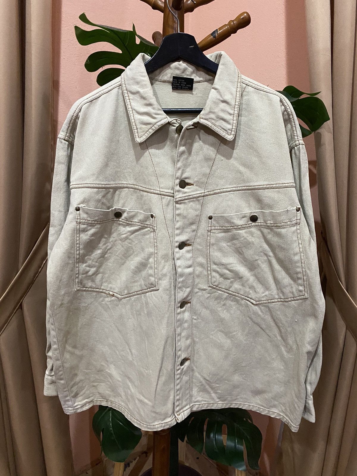 Other Under Pressure Workwear-Inspired Canvas Shirt Jacket Size US M / EU 48-50 / 2 - 3 Thumbnail