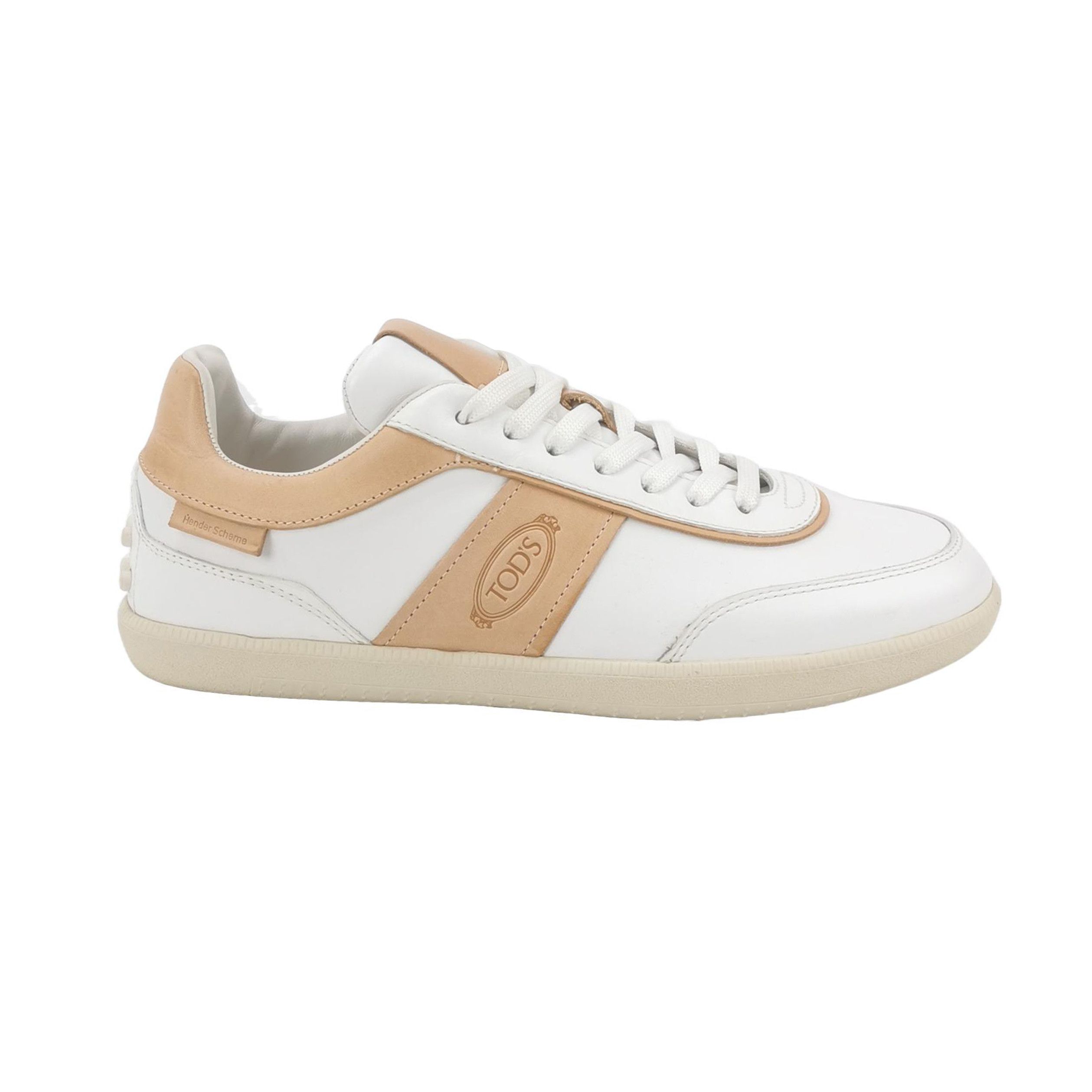 Tod's Tod's Leather Panel Low-Top Sneakers 39.5 Size US 6 / EU 39 - 1 Thumbnail