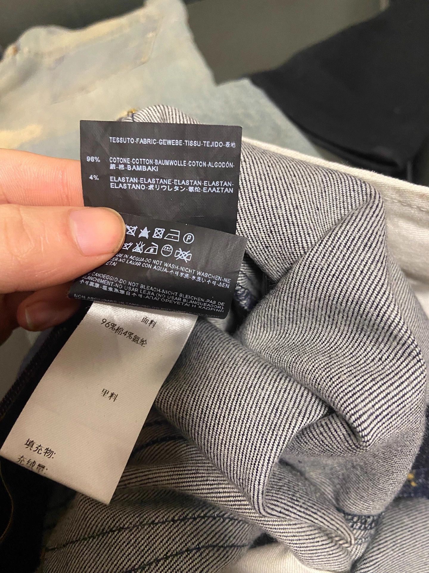 Saint Laurent Paris SAINT LAURENT SLP 2013FW Bright Blue Women's 26 Jeans Size 26" / US 2 / IT 38 - 6 Thumbnail