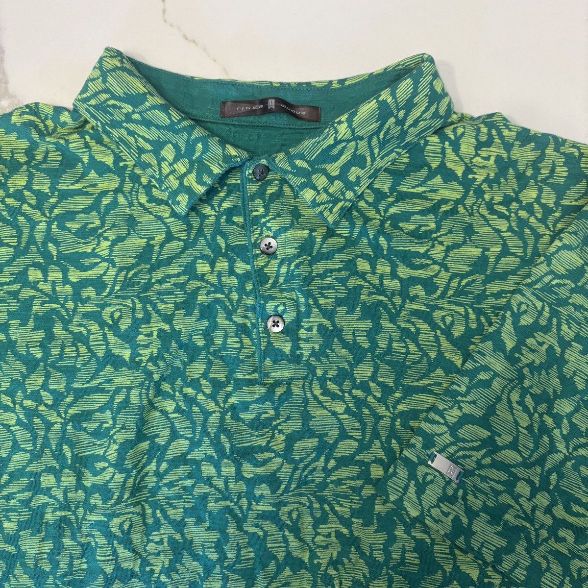 Nike × Tiger Woods Vintage Y2K Tiger Woods Nike Golf Polo Shirt Size US XXL / EU 58 / 5 - 2 Thumbnail