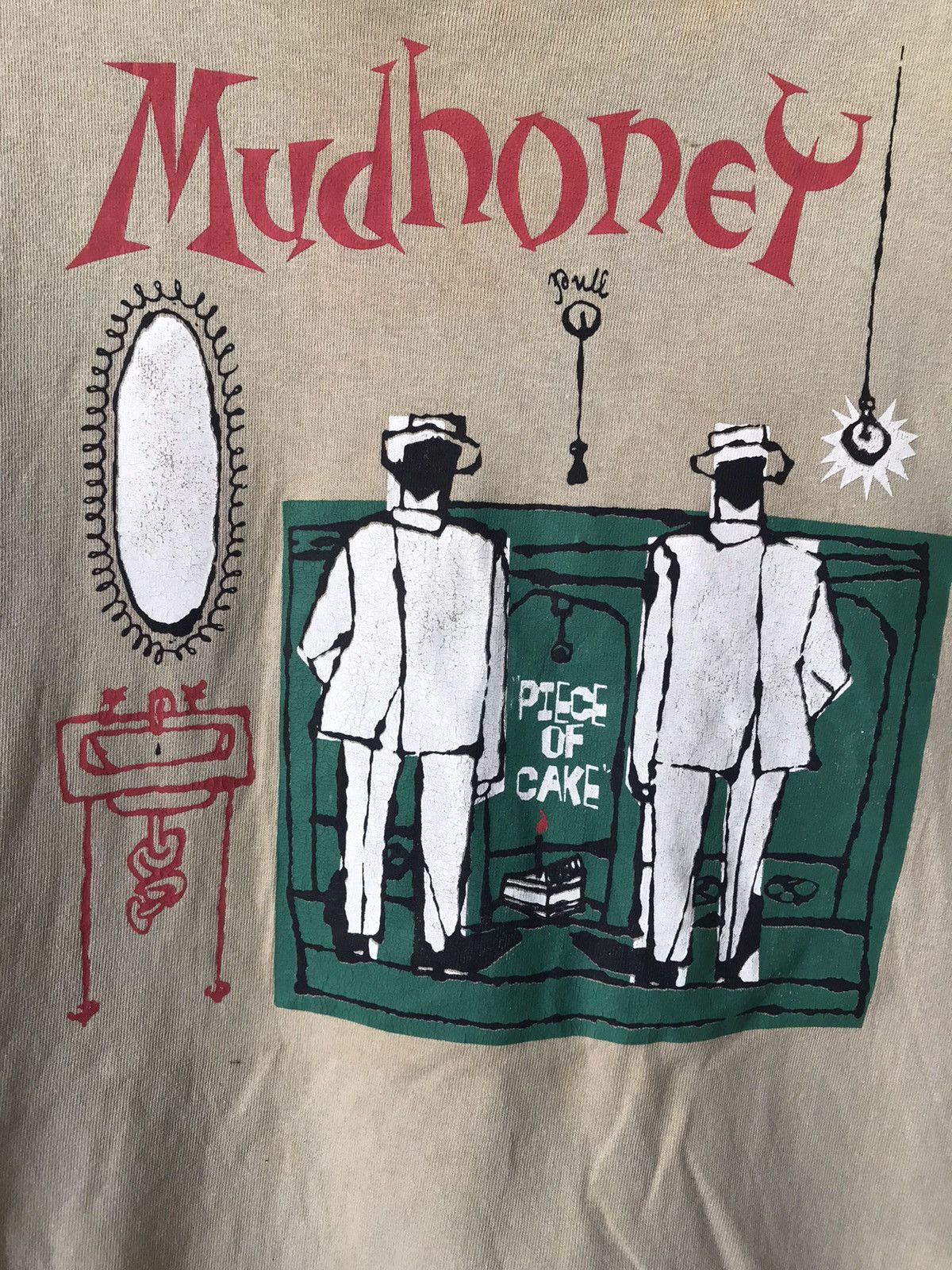 Band Tees × Vintage Vintage 90s Mudhoney Shirt Size US M / EU 48-50 / 2 - 2 Thumbnail