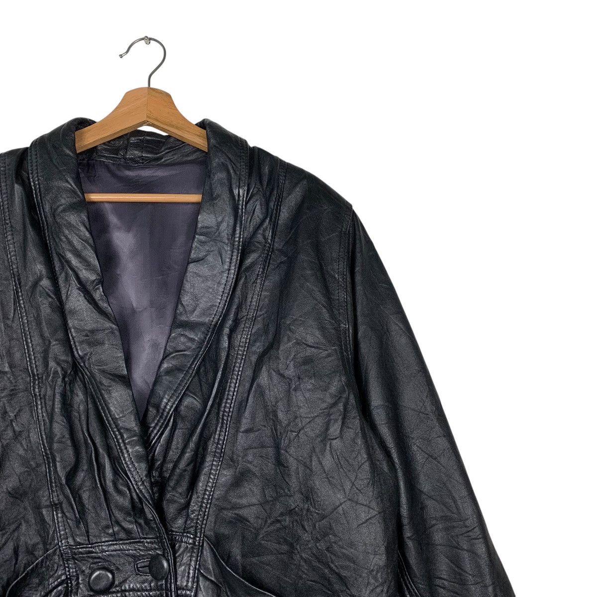 Other Vera Pelle Made In Italy Leather Jacket Size M / US 6-8 / IT 42-44 - 5 Thumbnail