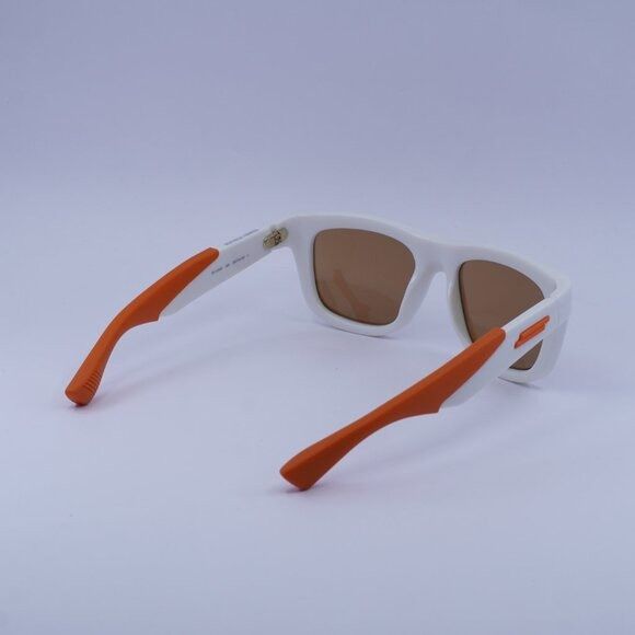 Bottega Veneta Bottega Veneta BV1233S 004 Sunglasses Ivory/Orange Square Size ONE SIZE - 10 Thumbnail