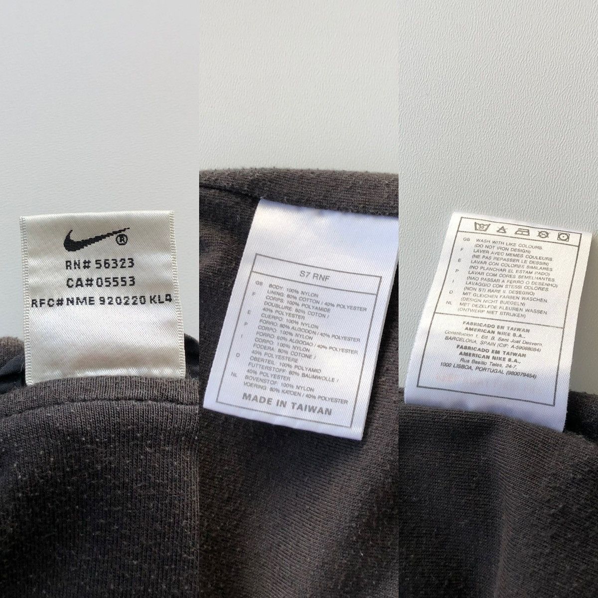 Nike Nike 90’s Double Nylon Bomber Hooded Vintage Jacket rare Size US S / EU 44-46 / 1 - 11 Thumbnail