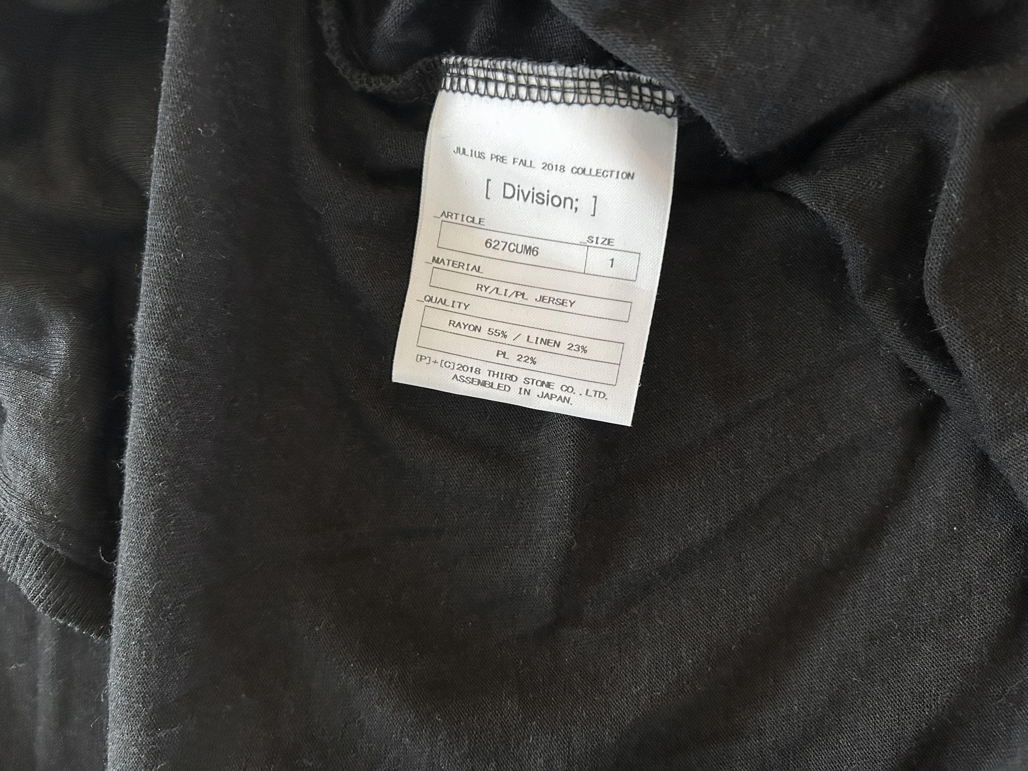 Julius Julius Long Sleeve T-Shirt Size US S / EU 44-46 / 1 - 3 Thumbnail