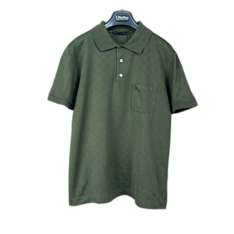 Louis Vuitton Louis Vuitton Embroidered Checkerboard Polo Shirt Size US M / EU 48-50 / 2 - 1 Thumbnail