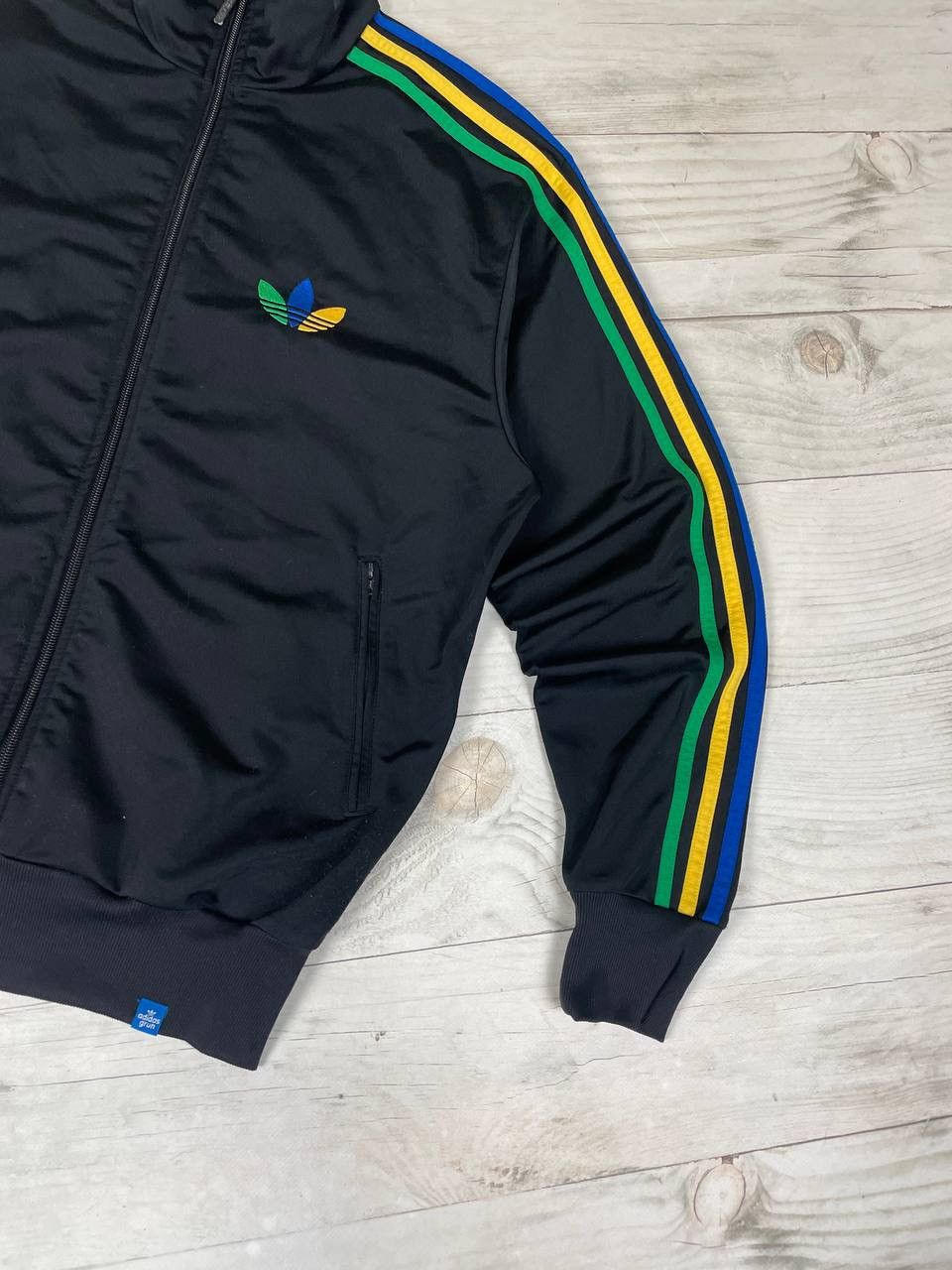 Adidas Vintage Adidas Track Jacket 00s Balenciaga Style Y2K Size US S / EU 44-46 / 1 - 3 Thumbnail