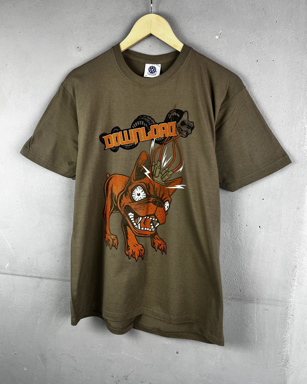Band Tees Download Festival 2008 Men's T-shirt starworld bulldog kiss Size US L / EU 52-54 / 3 - 1 Thumbnail