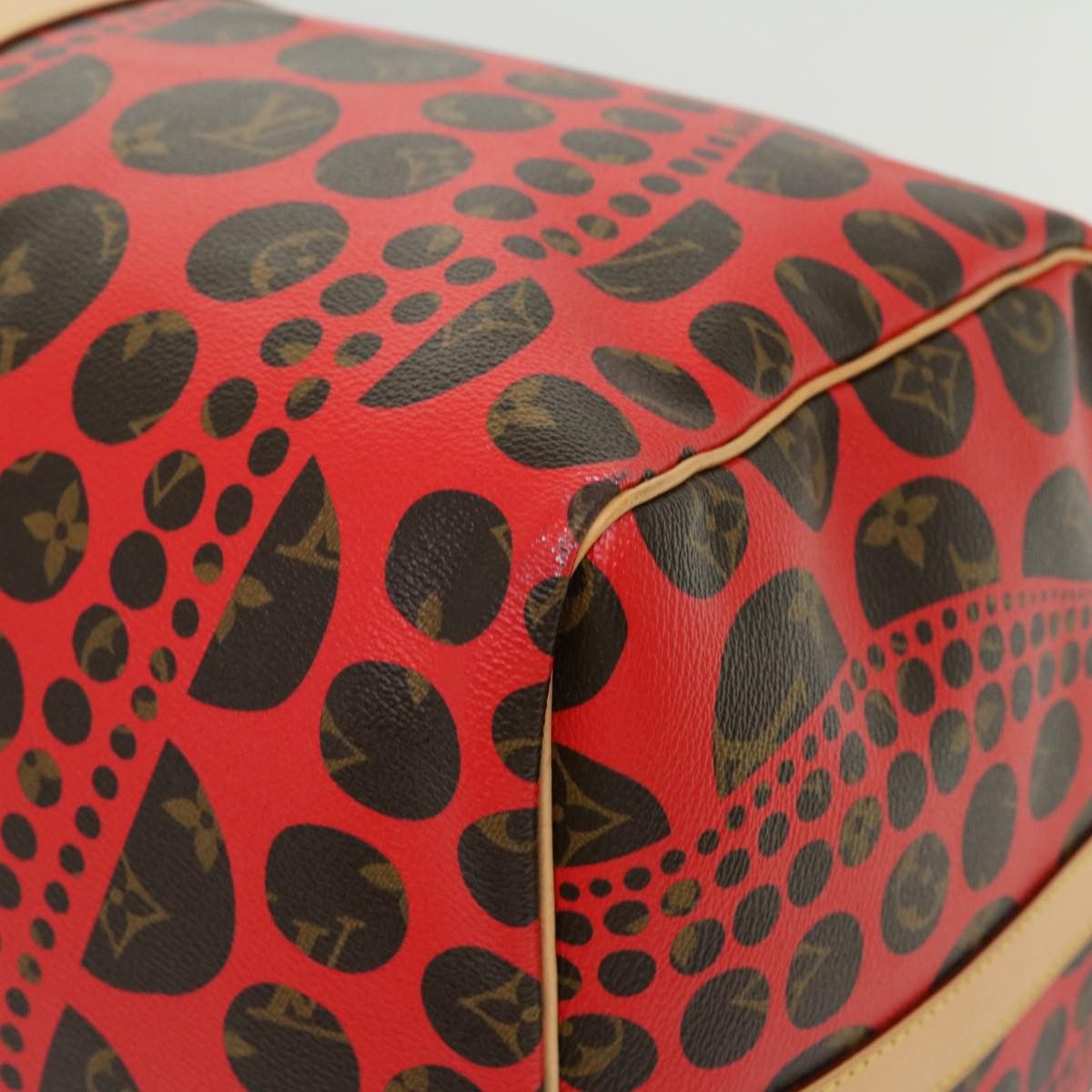 Louis Vuitton LOUIS VUITTON Monogram Yayoi Kusama Keepall Bandouliere55 Size ONE SIZE - 15 Thumbnail